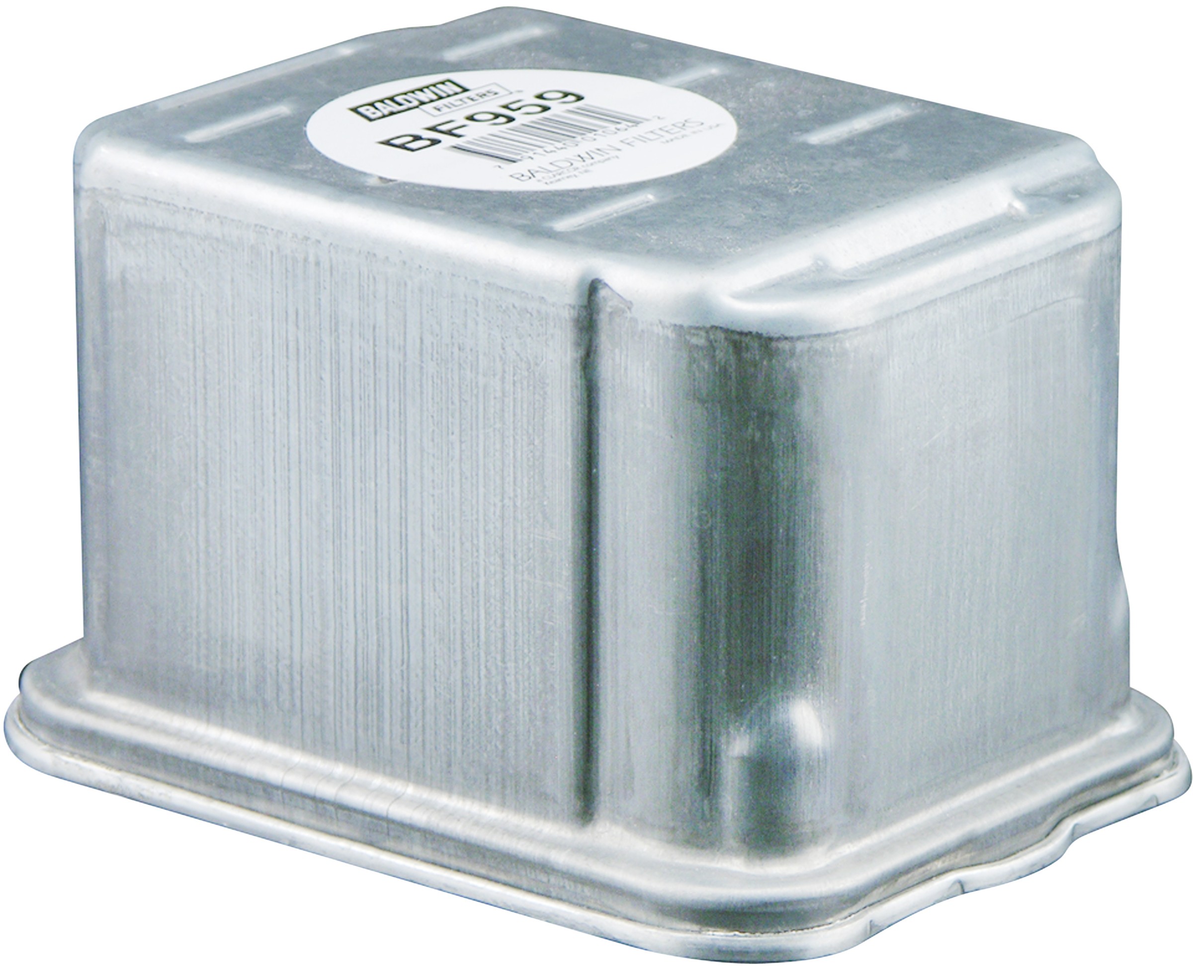 Dual-Stage Box-Style Metal Fuel Filter