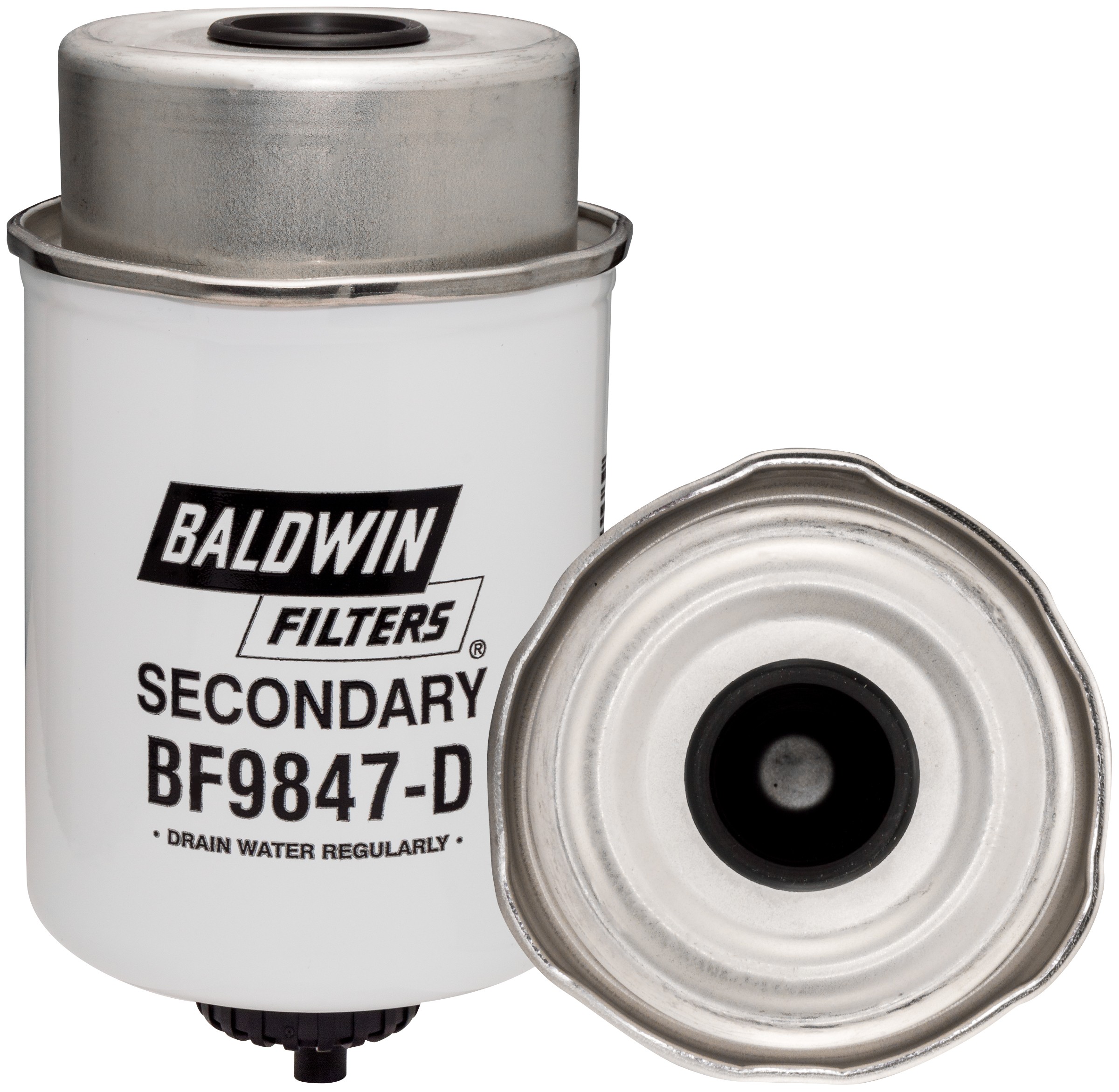 Secondary Fuel Element with Drain