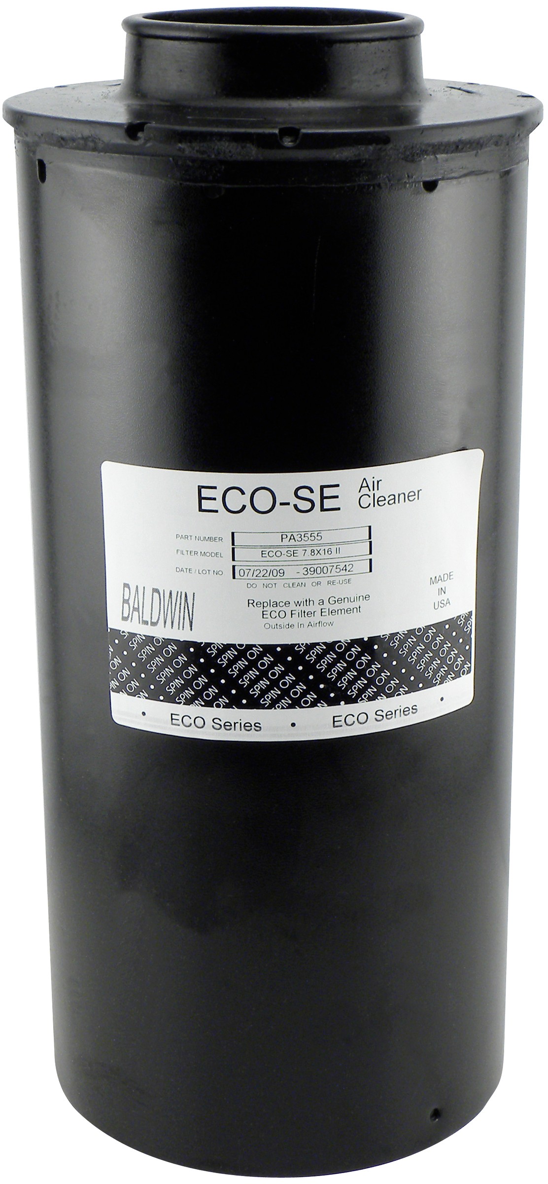 Replacement for Ecolite Air Element in Disposable Housing
