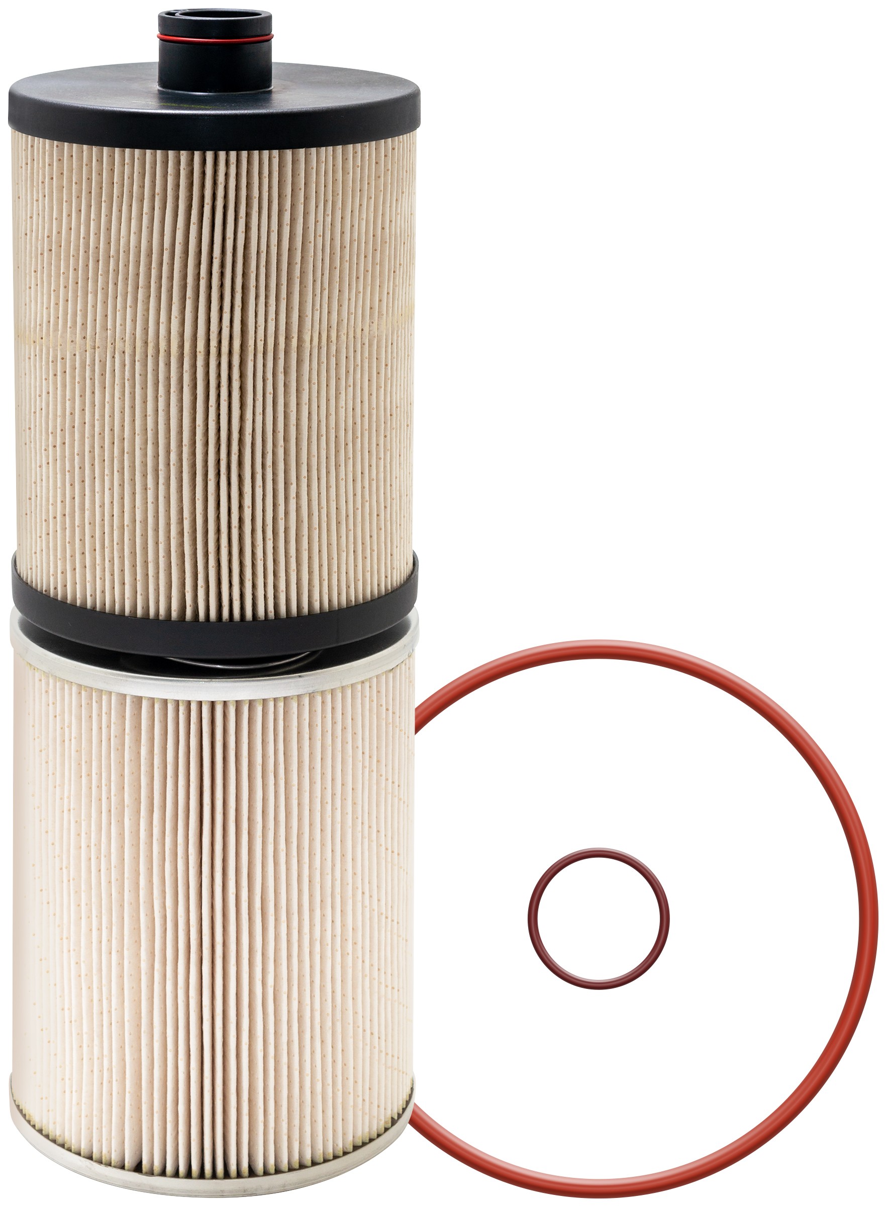 Stacked Fuel/Water Separator Element