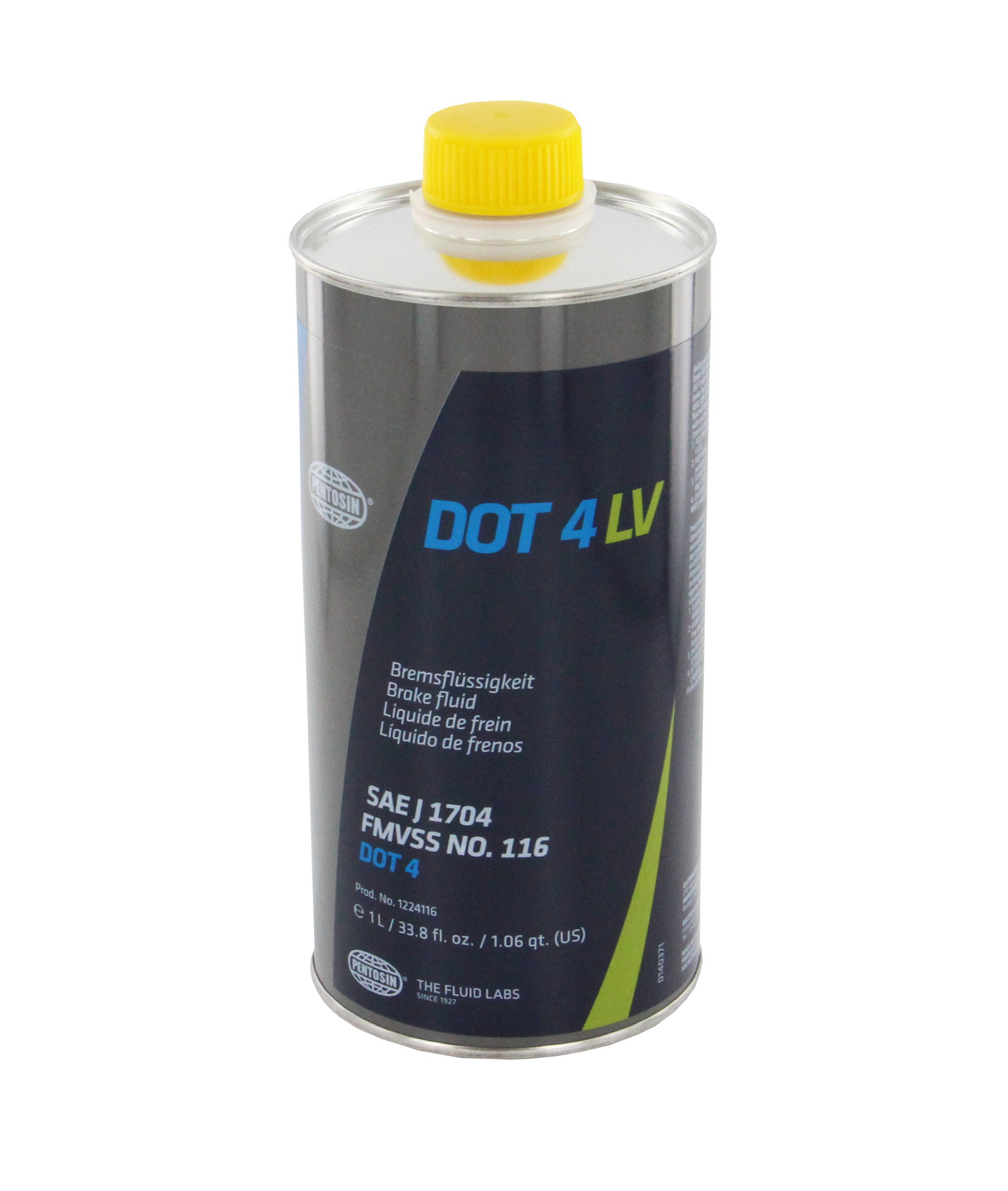 Pentosin DOT 4 LV for vehicles requiring low viscosity brake fluid.