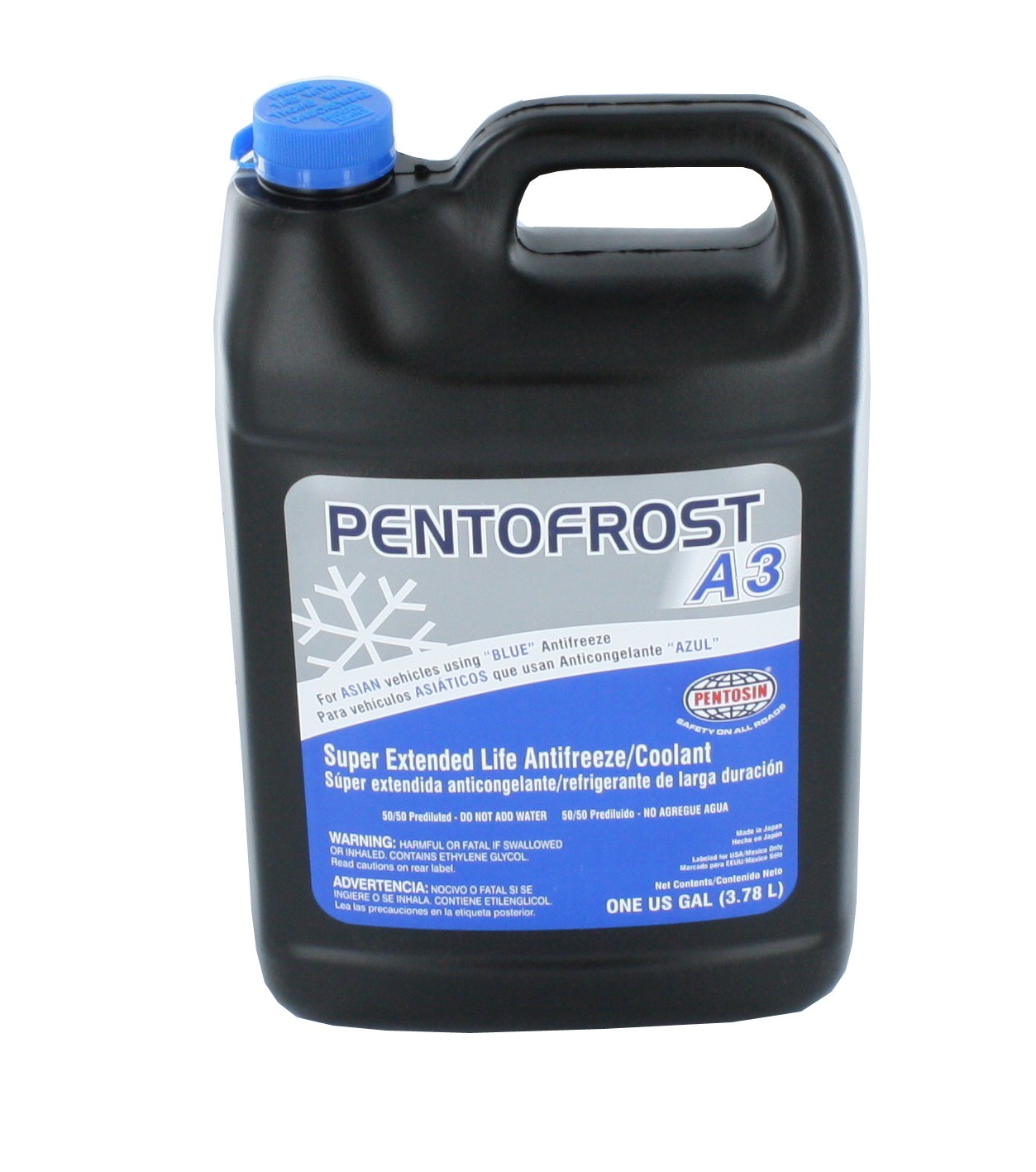 Pentofrost A3 HOAT phosphated antifreeze formulated for Asian vehicles
