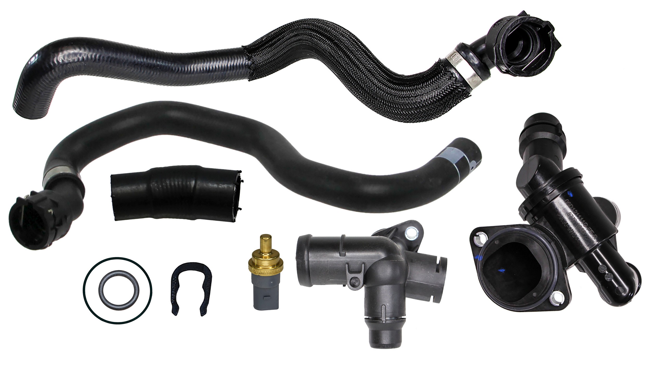 Rein Premium Quality Coolant Flange, Hose & Thermostat Replacement Kit
