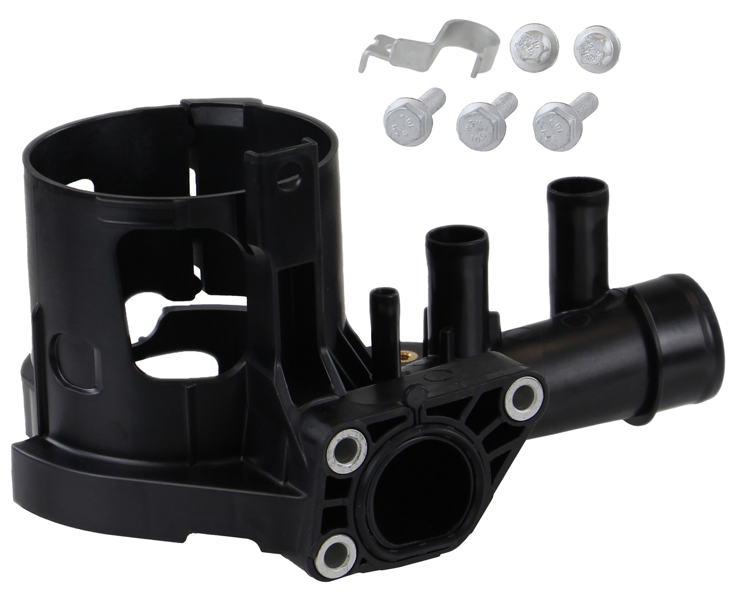 Rein OE Quality Coolant Flange Kit. Includes Coolant Flange, Screws and Clip