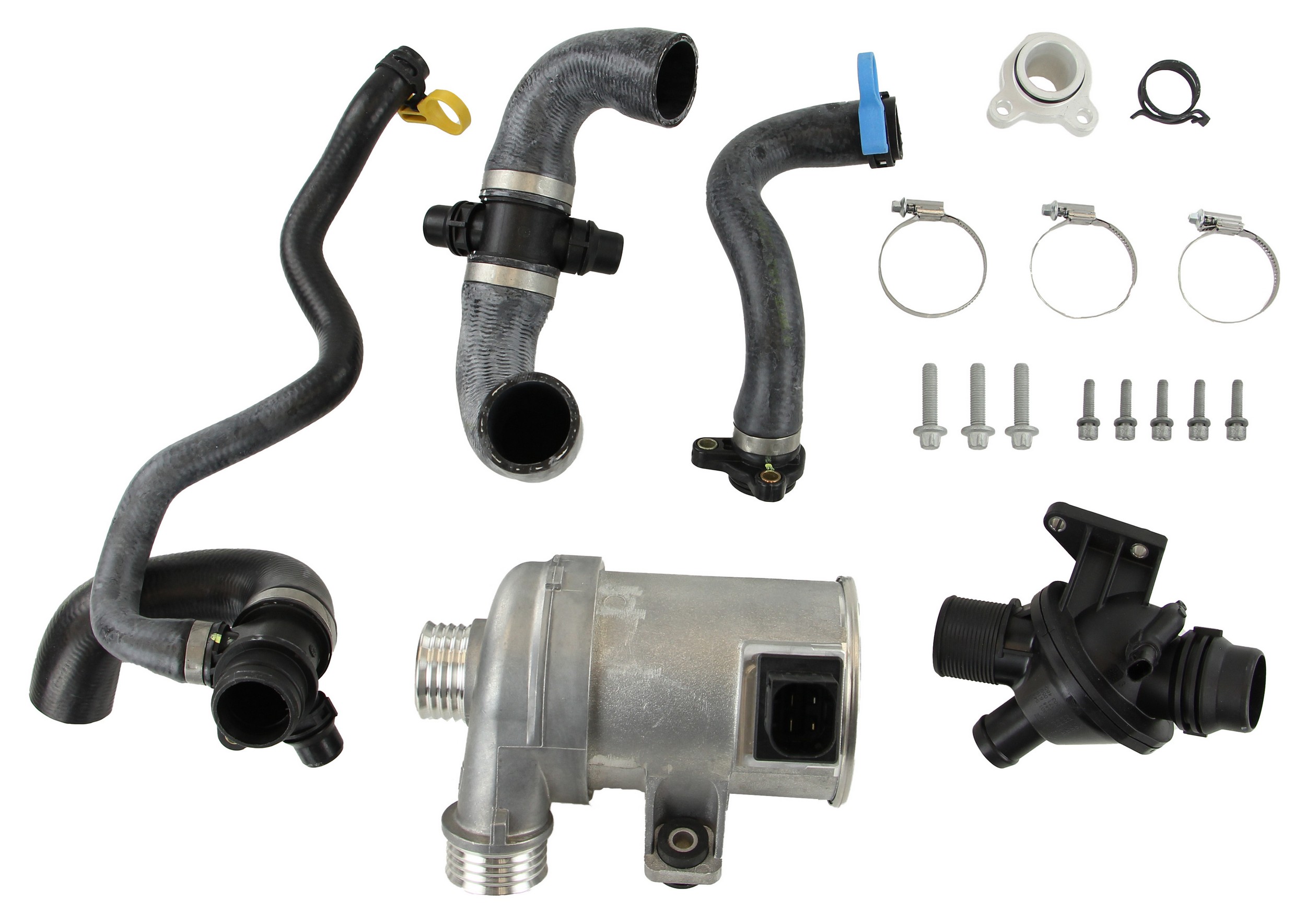 Rein OE Quality Electric Water Pump, Thermostat & Hose Replacement Kit