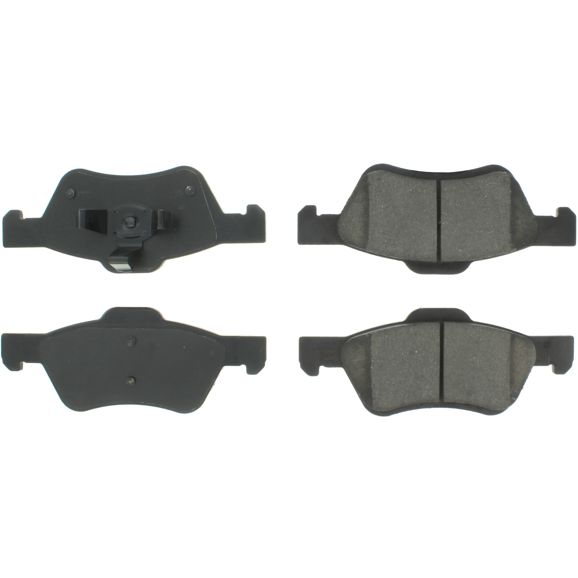 C-Tek Semi-Metallic Brake Pads with Shims
