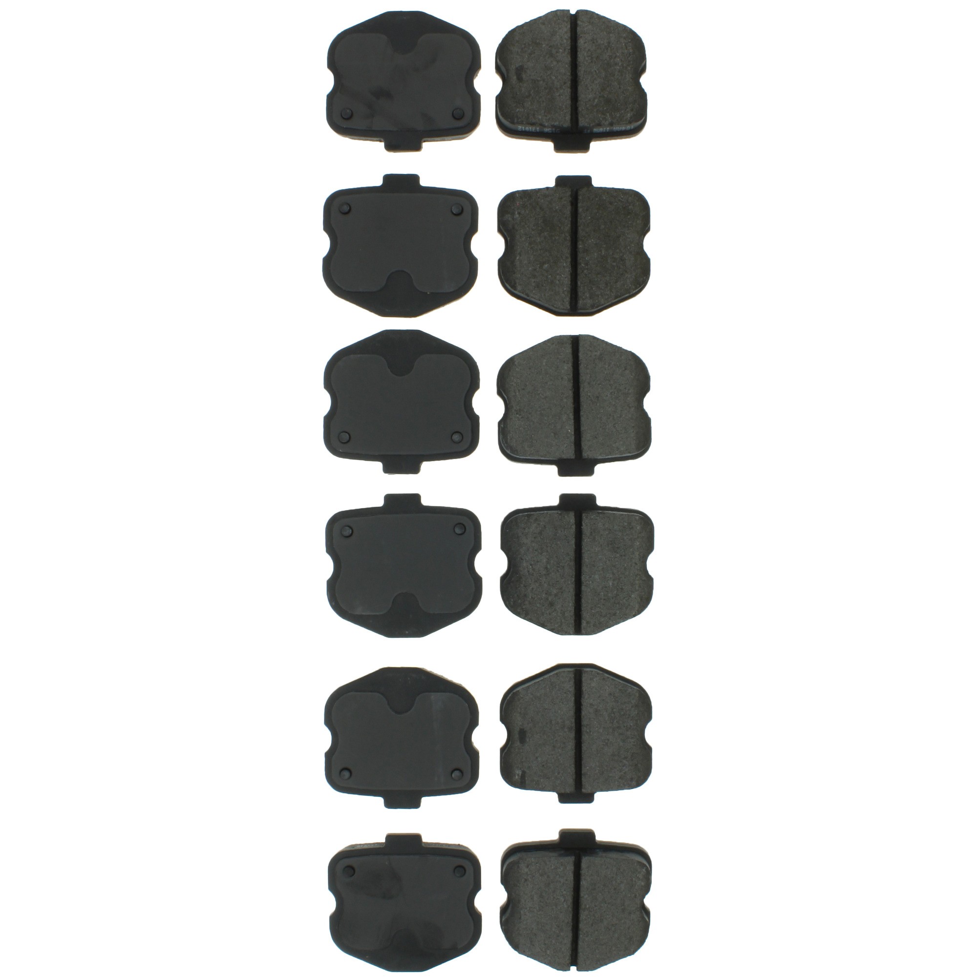 C-Tek Semi-Metallic Brake Pads with Shims