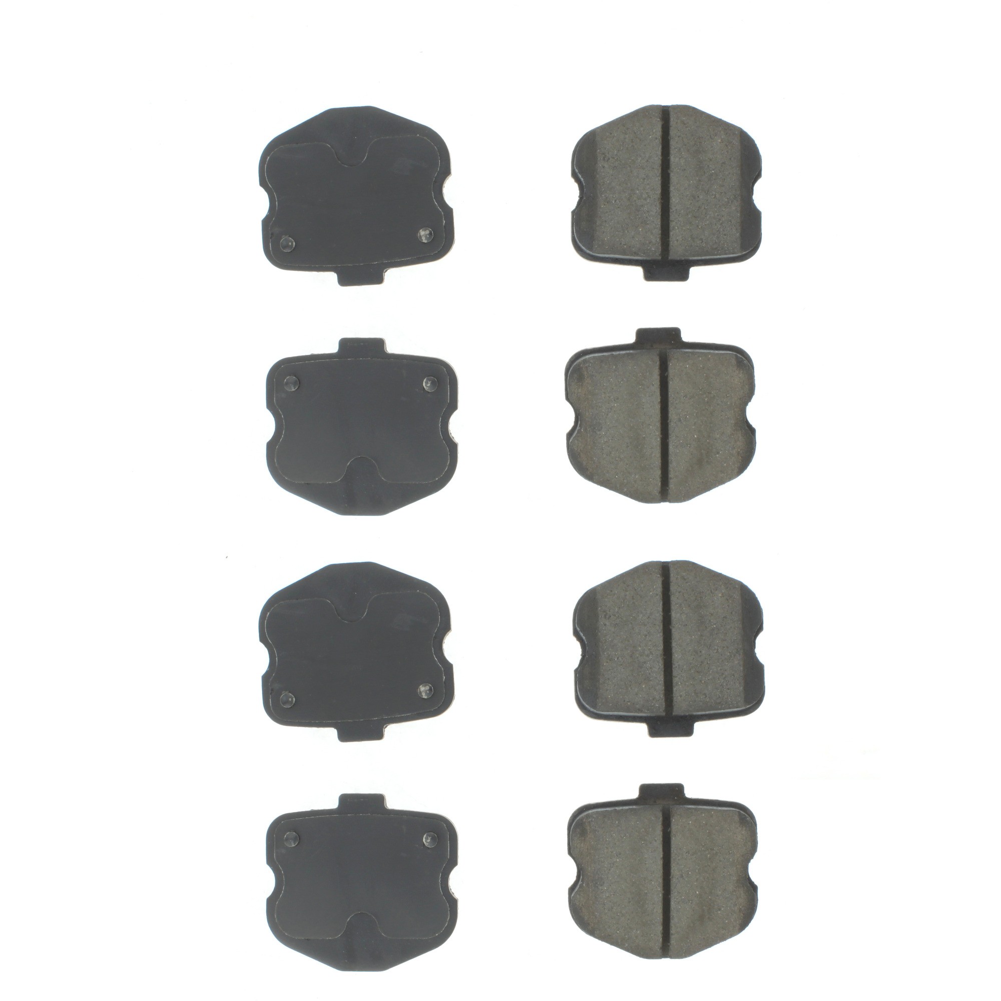 C-Tek Semi-Metallic Brake Pads with Shims