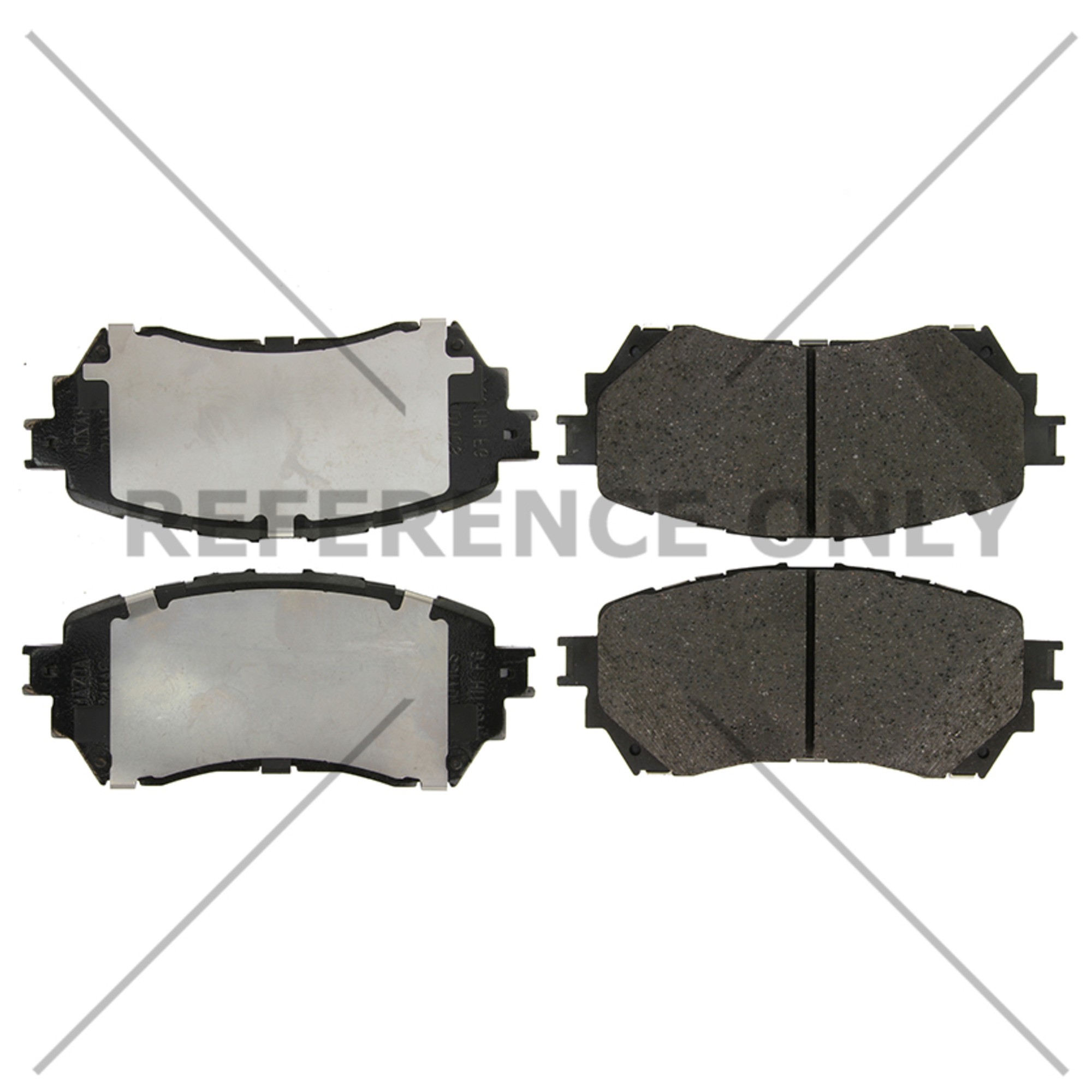 C-Tek Semi-Metallic Brake Pads with Shims