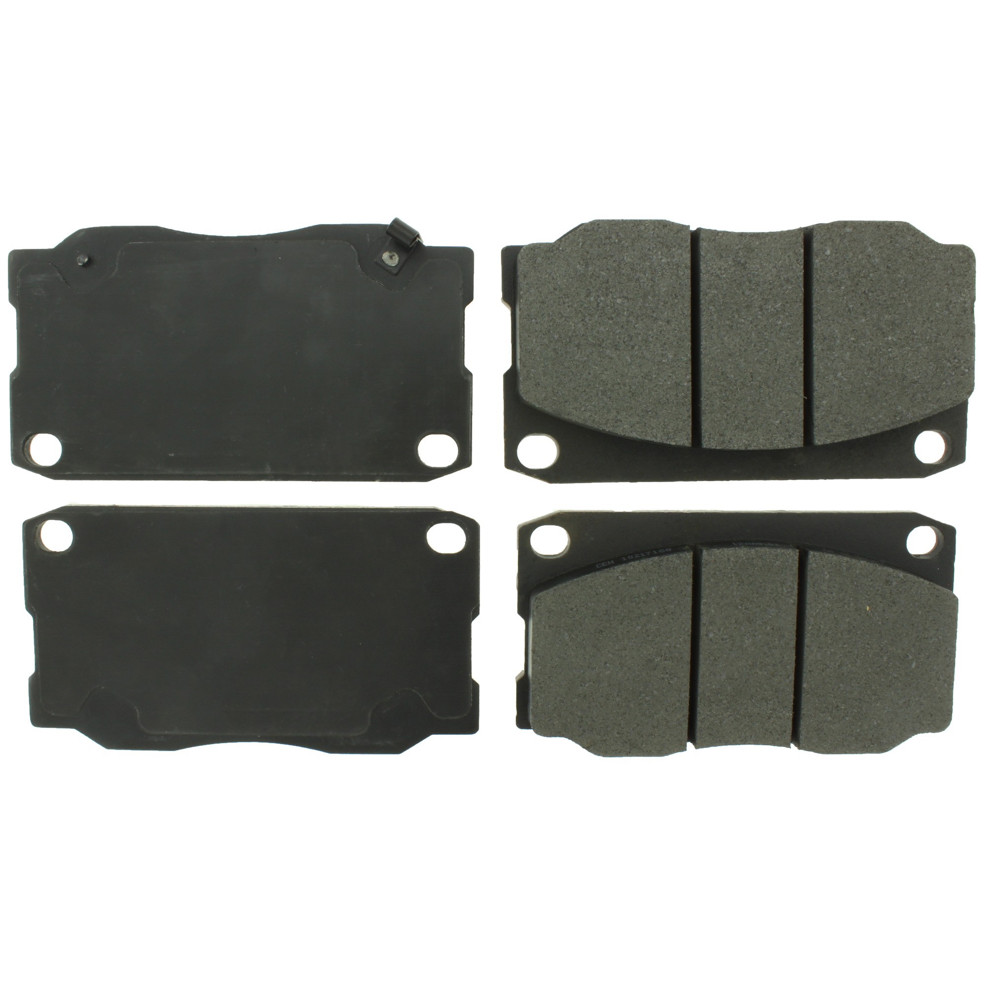 C-Tek Semi-Metallic Brake Pads with Shims
