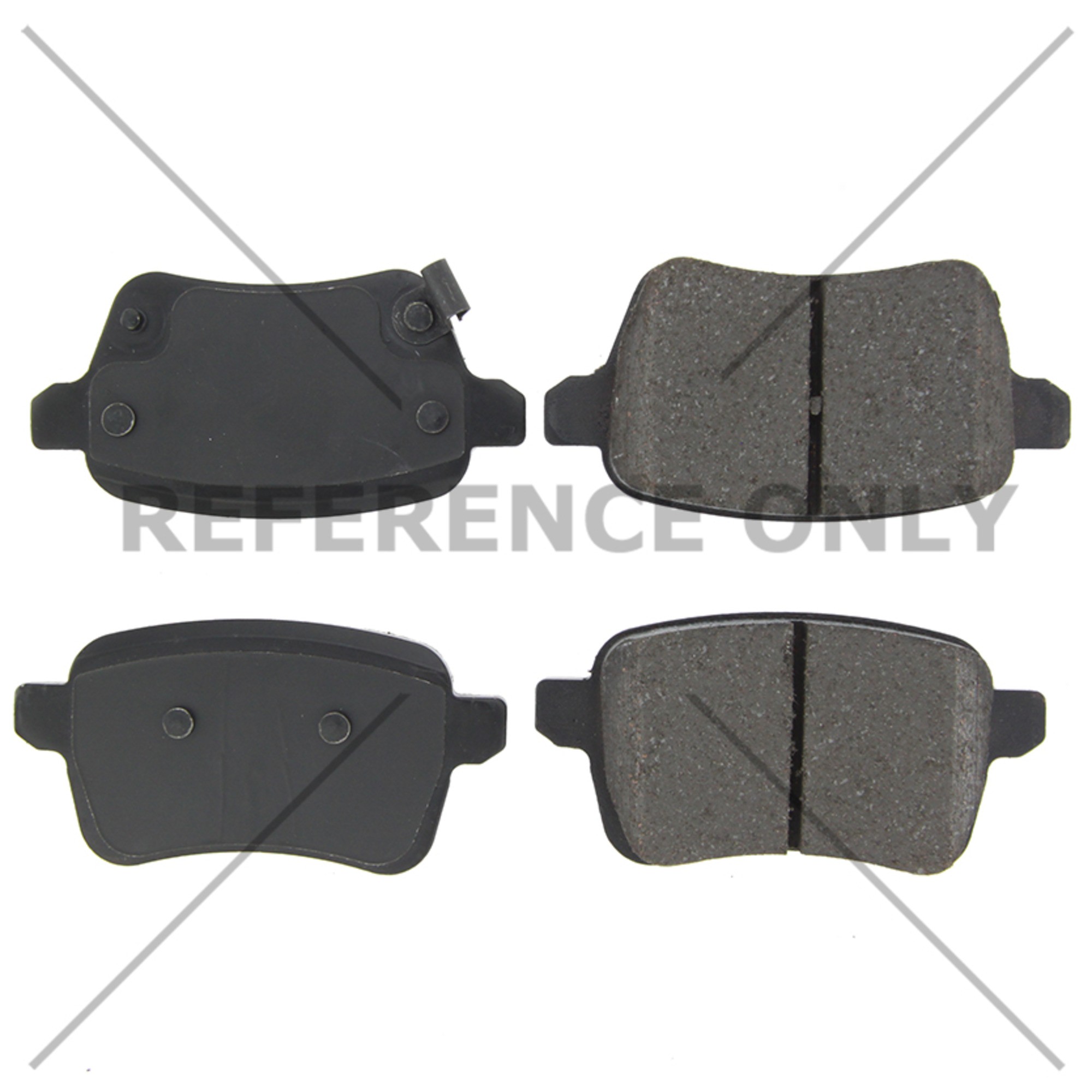 C-Tek Semi-Metallic Brake Pads with Shims