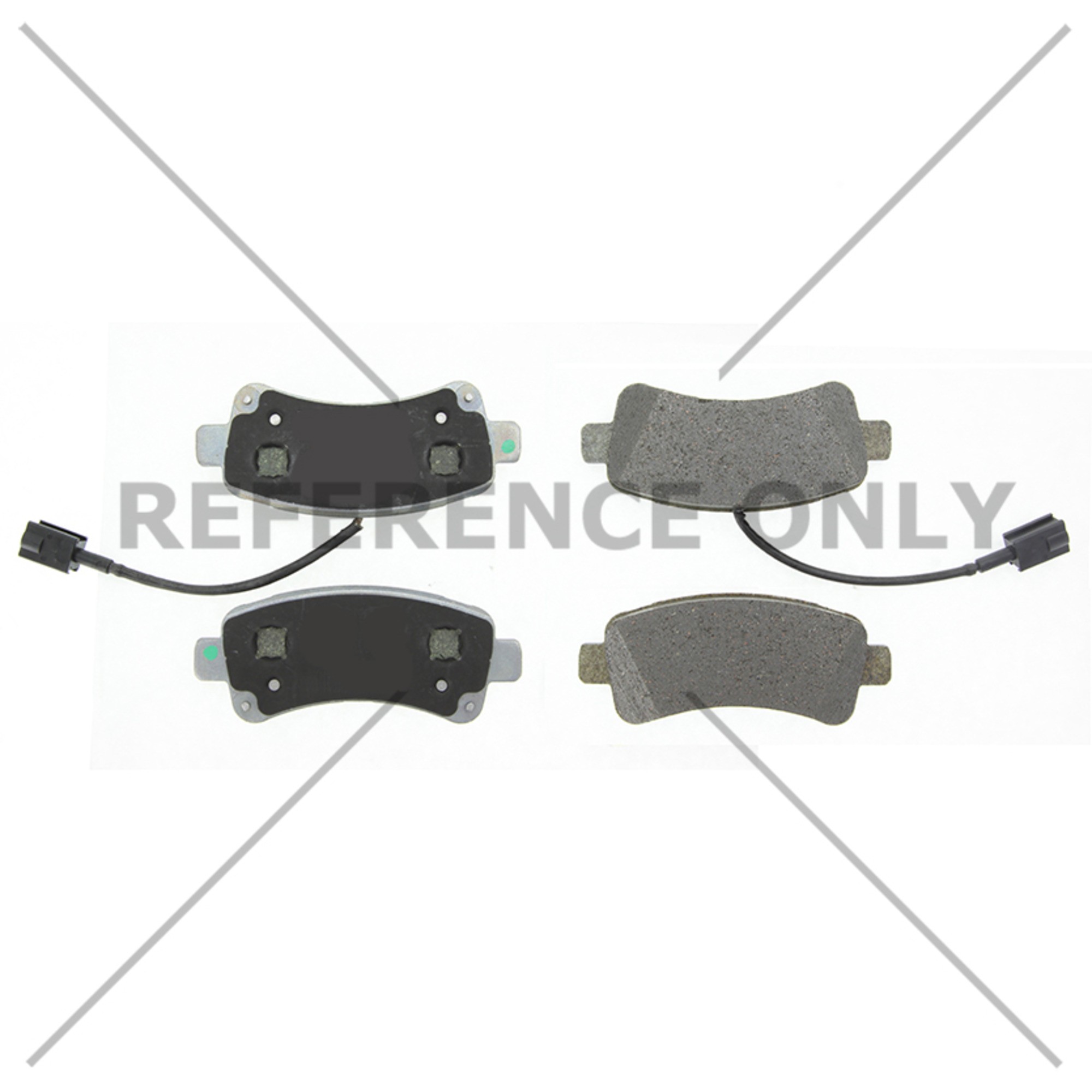 C-Tek Semi-Metallic Brake Pads with Shims
