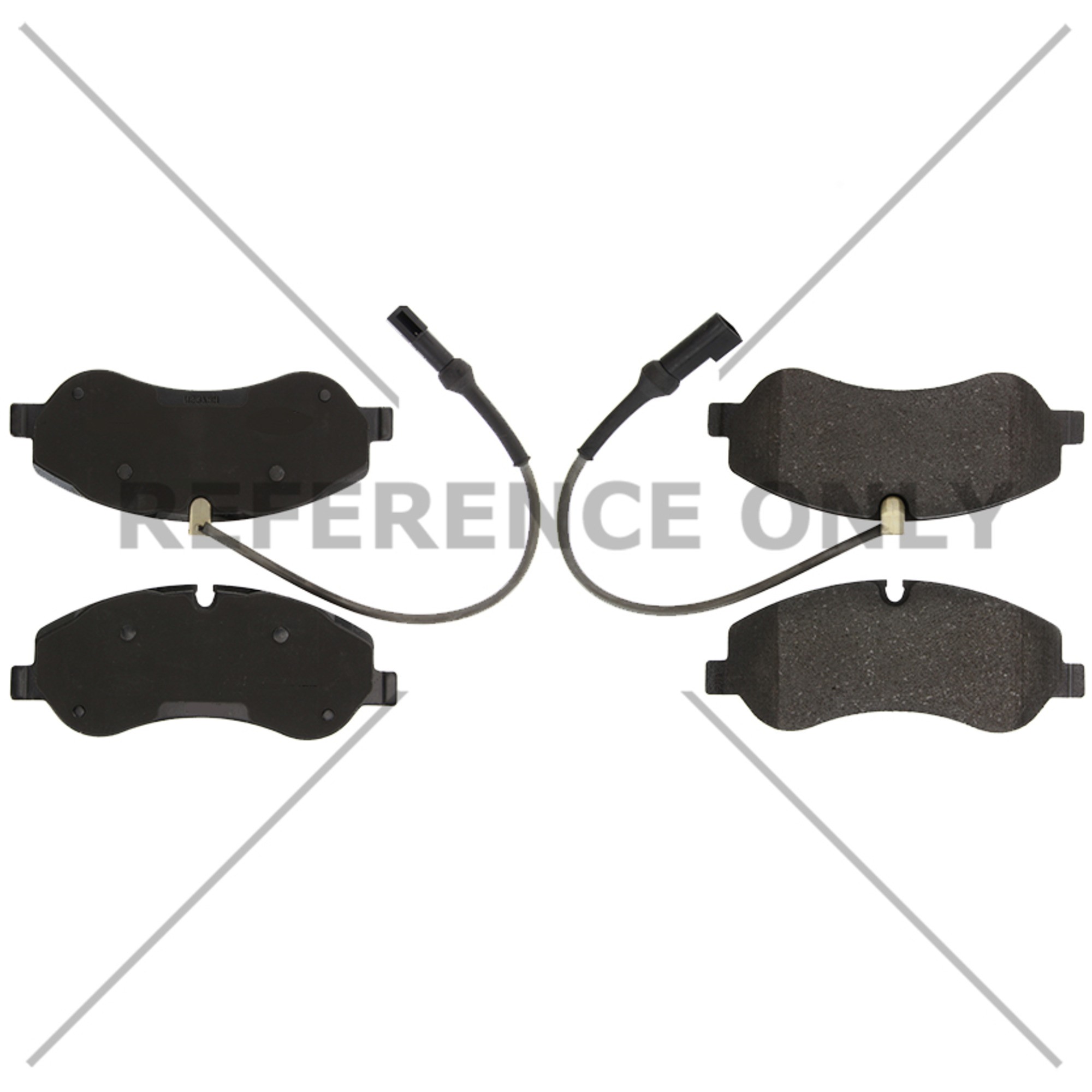 C-Tek Semi-Metallic Brake Pads with Shims