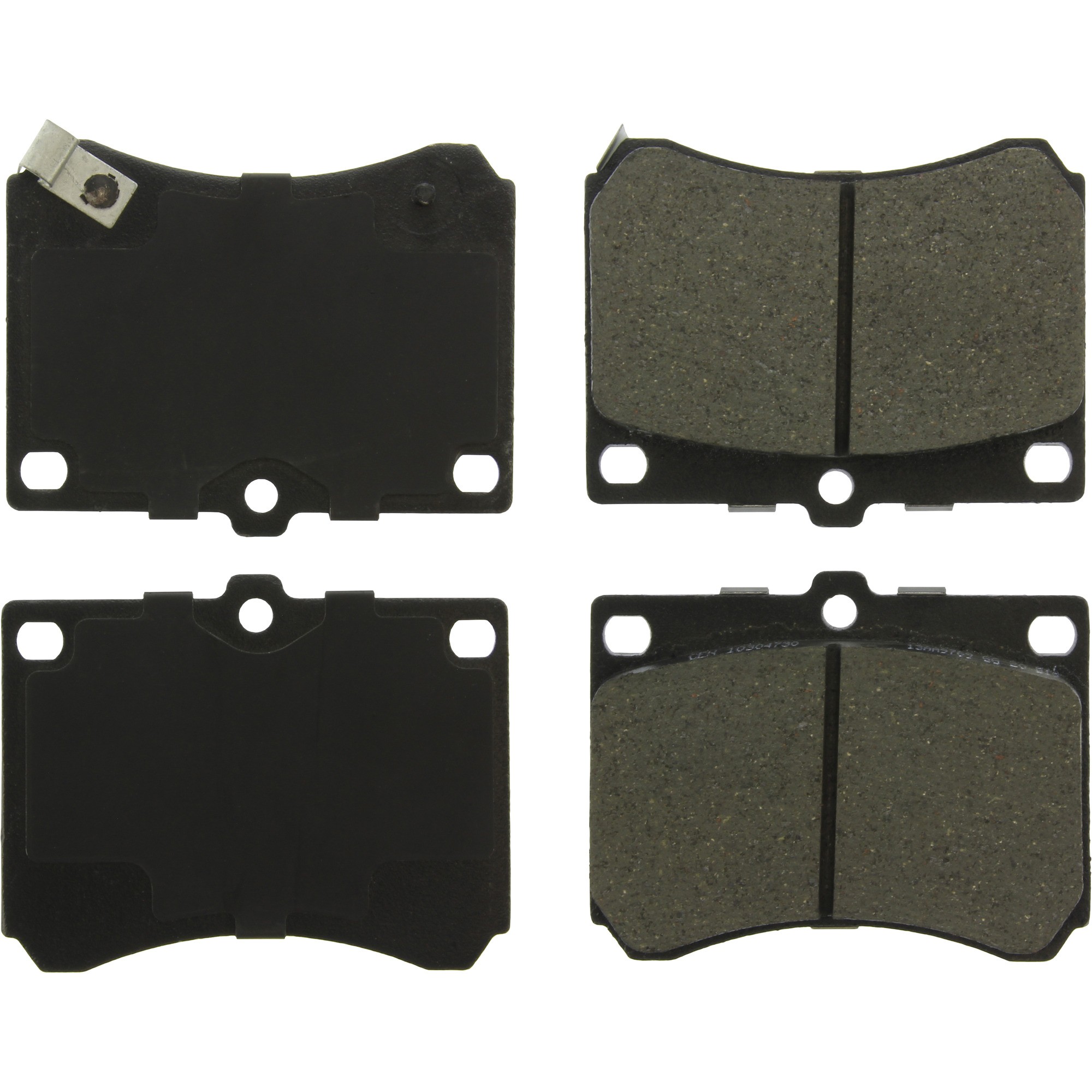 C-Tek Ceramic Brake Pads with Shims