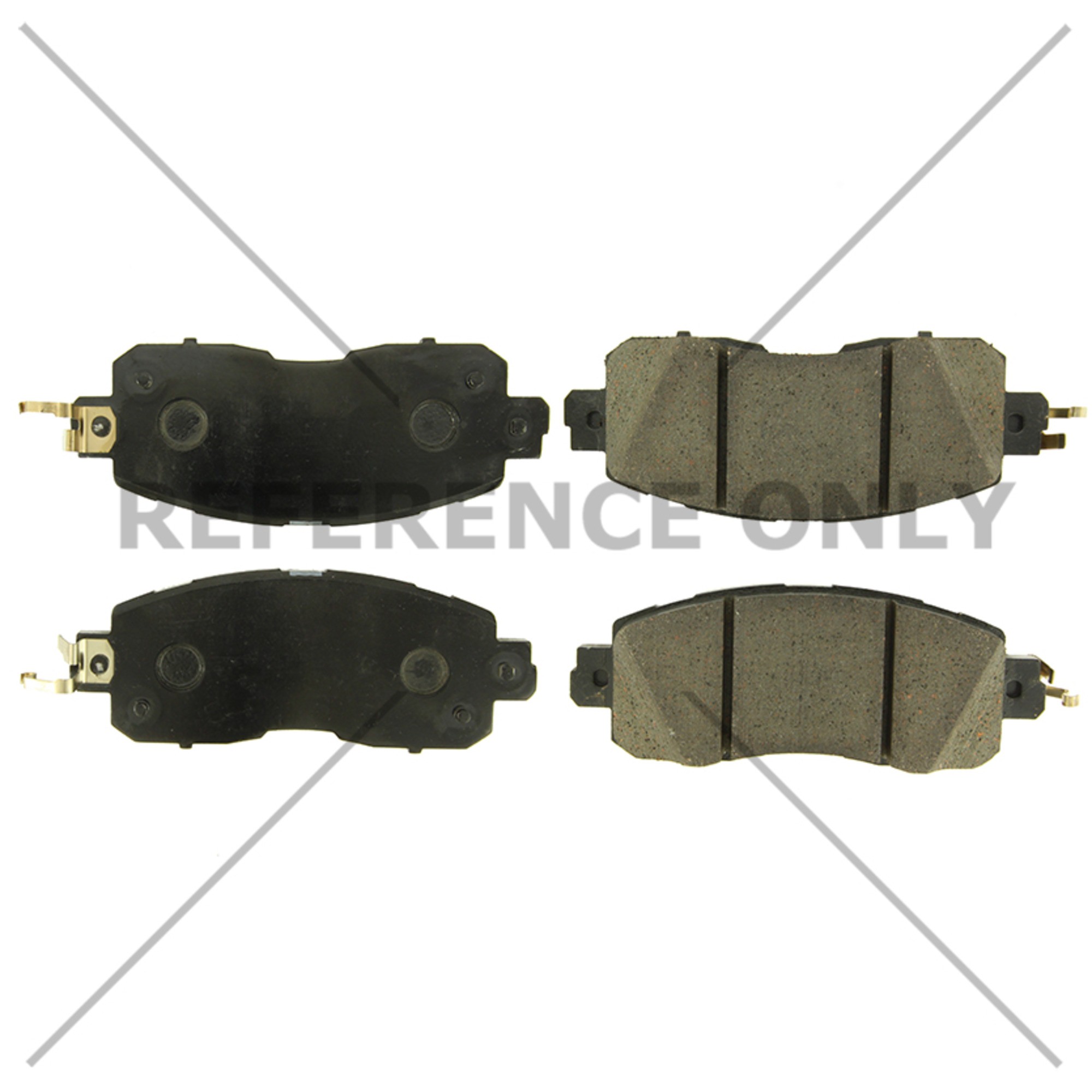 C-Tek Ceramic Brake Pads with Shims