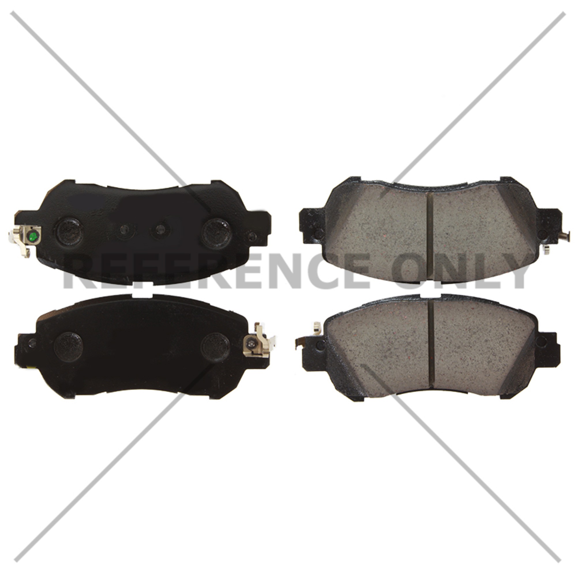 C-Tek Ceramic Brake Pads with Shims