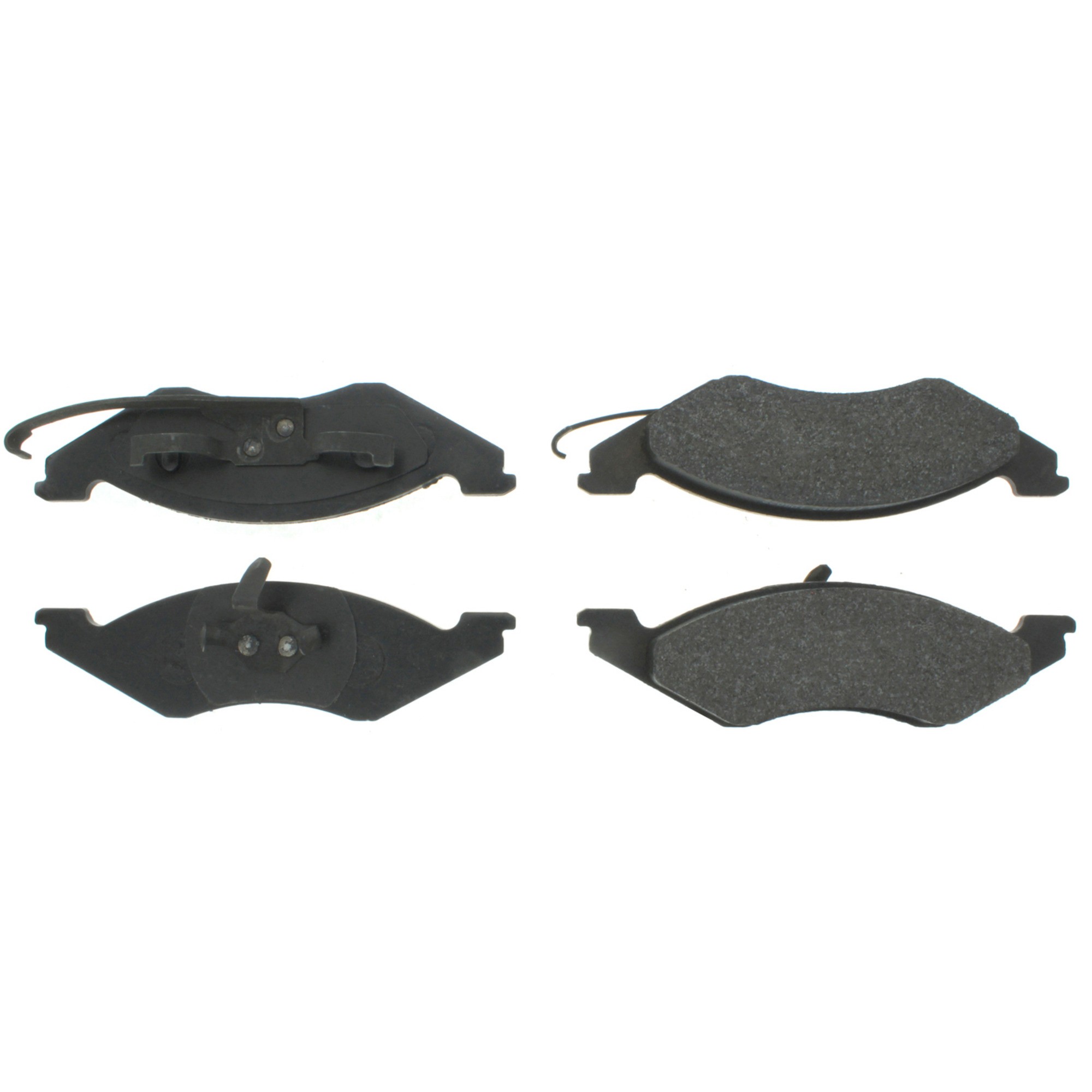 Posi Quiet Semi-Metallic Brake Pads with Hardware