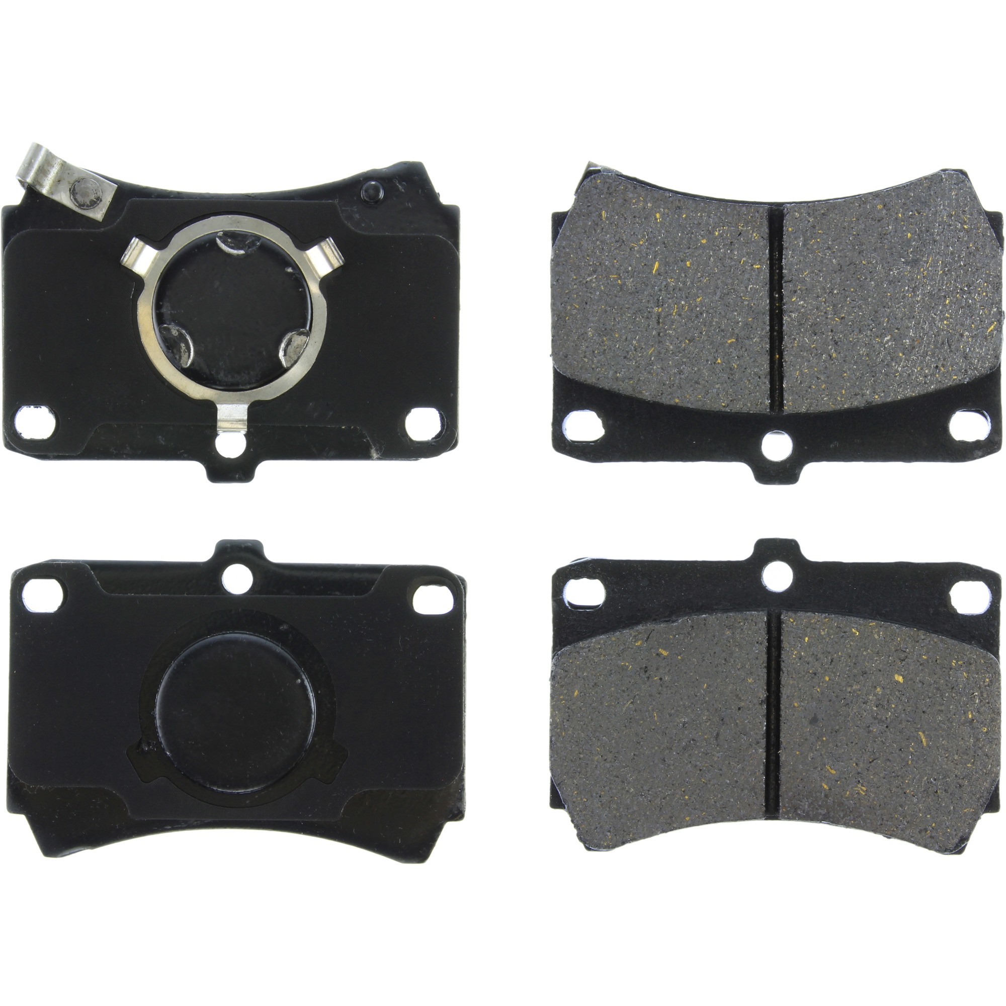 Posi Quiet Semi-Metallic Brake Pads with Hardware