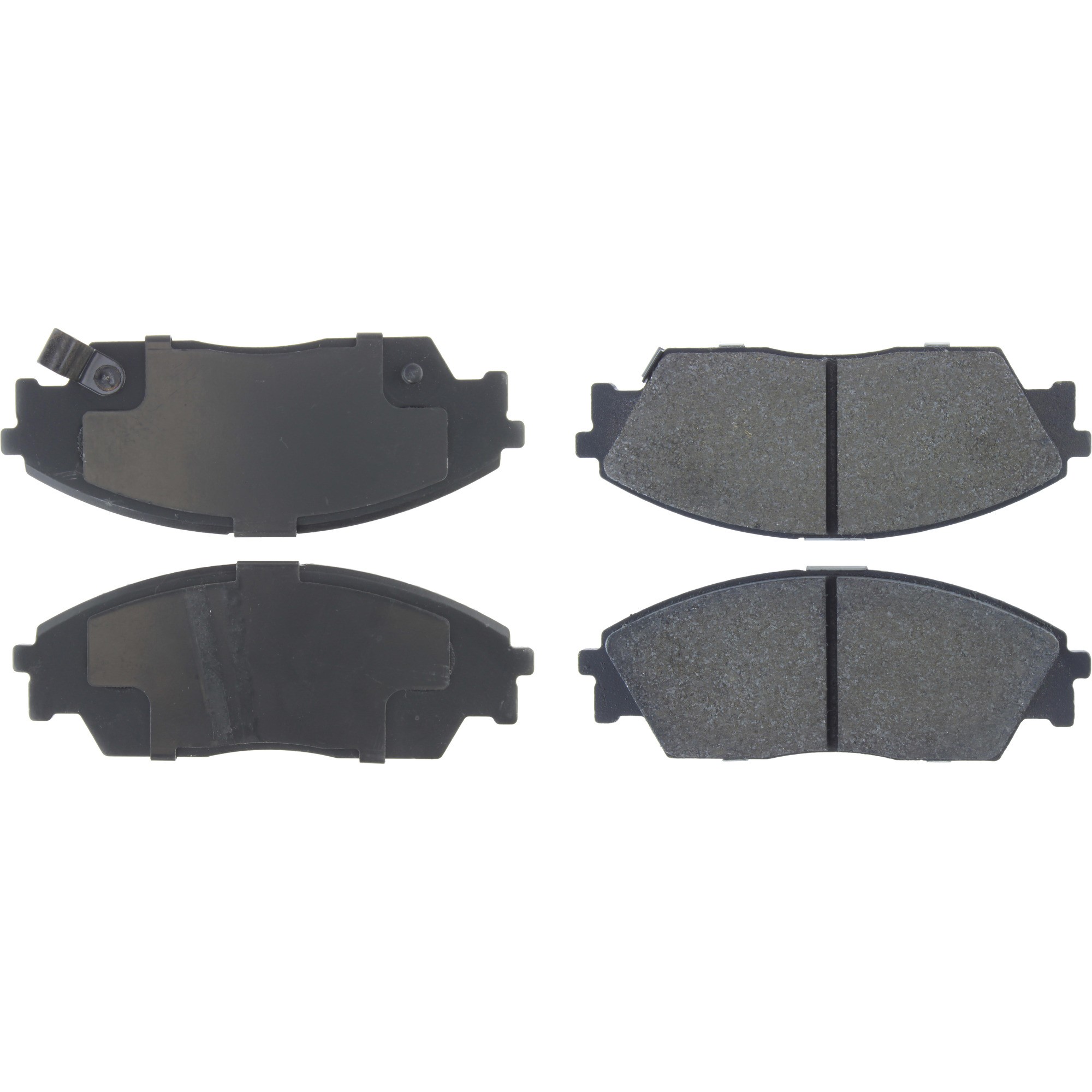 Posi Quiet Semi-Metallic Brake Pads with Hardware