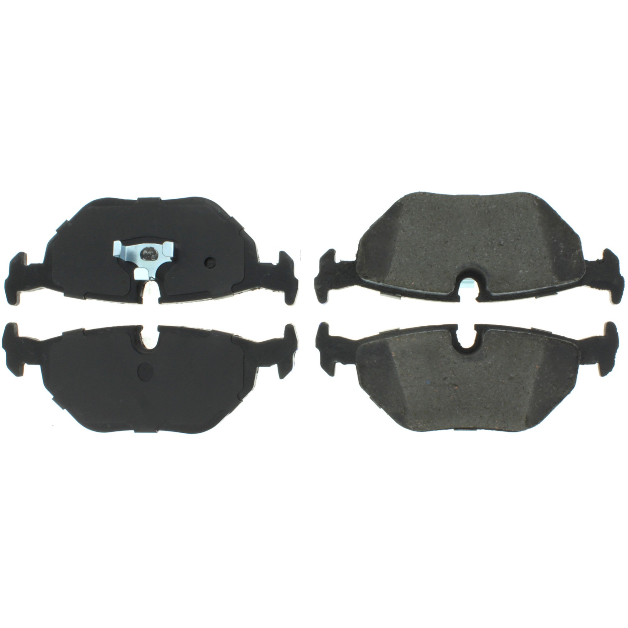 Posi Quiet Semi-Metallic Brake Pads with Hardware