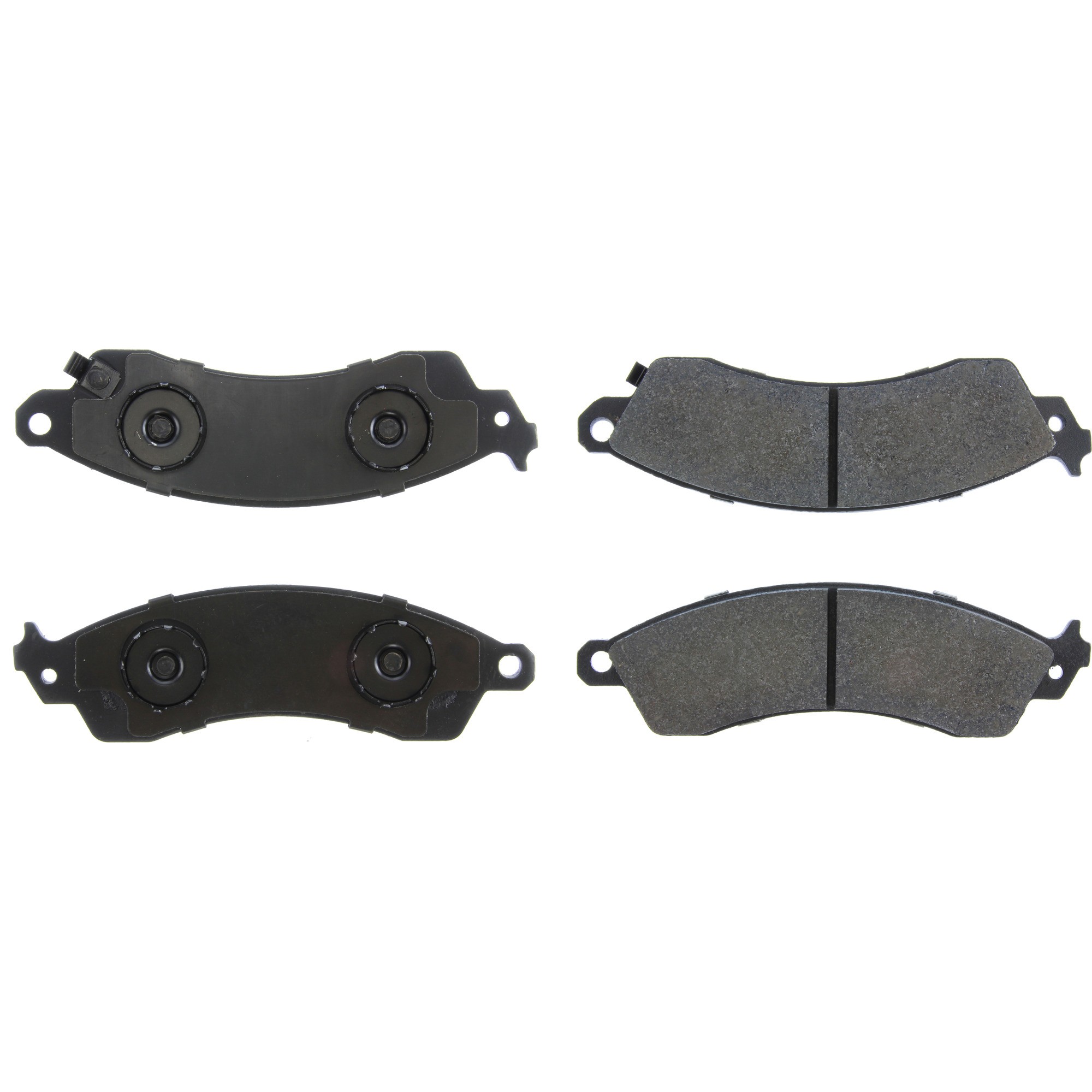 Posi Quiet Semi-Metallic Brake Pads with Hardware