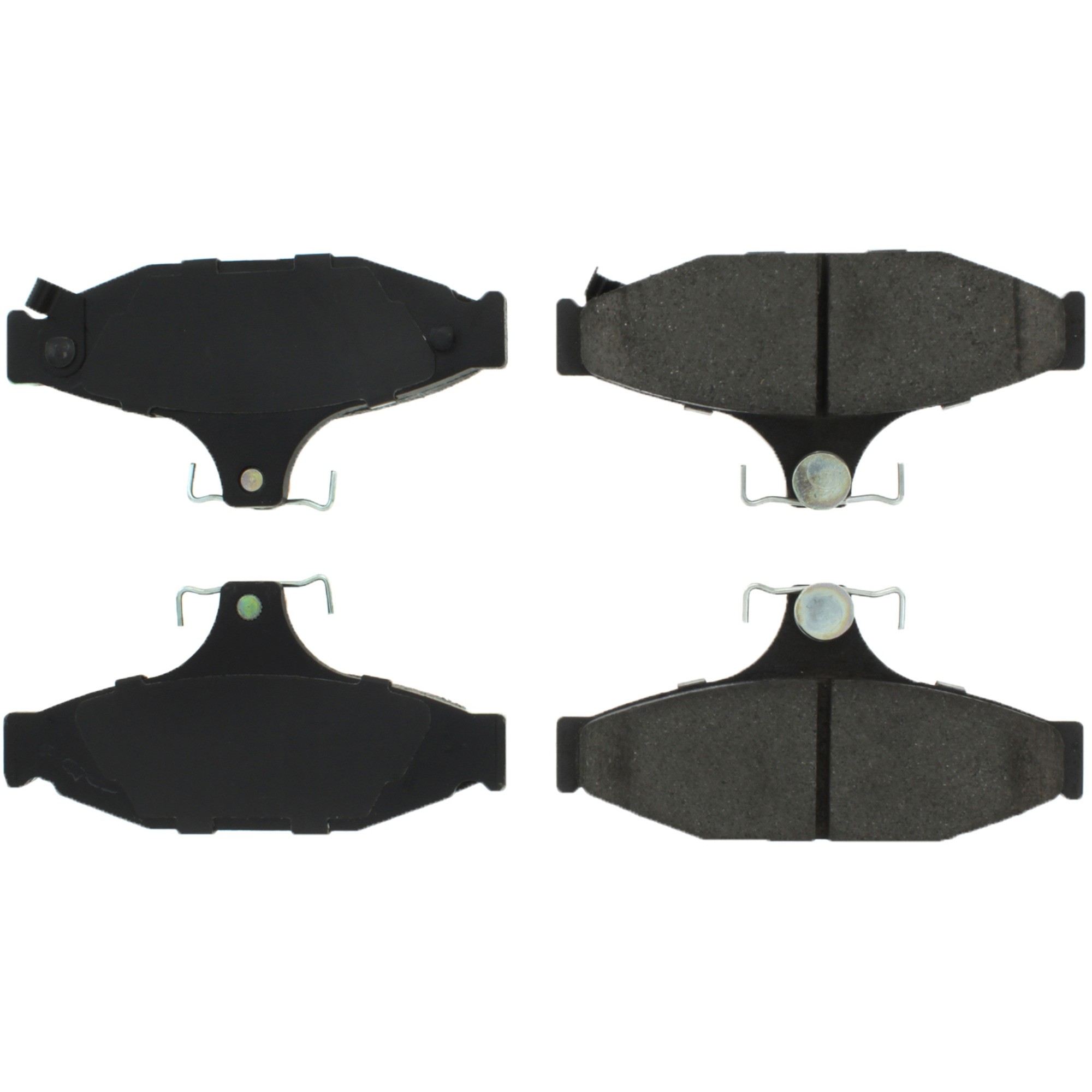 Posi Quiet Semi-Metallic Brake Pads with Hardware