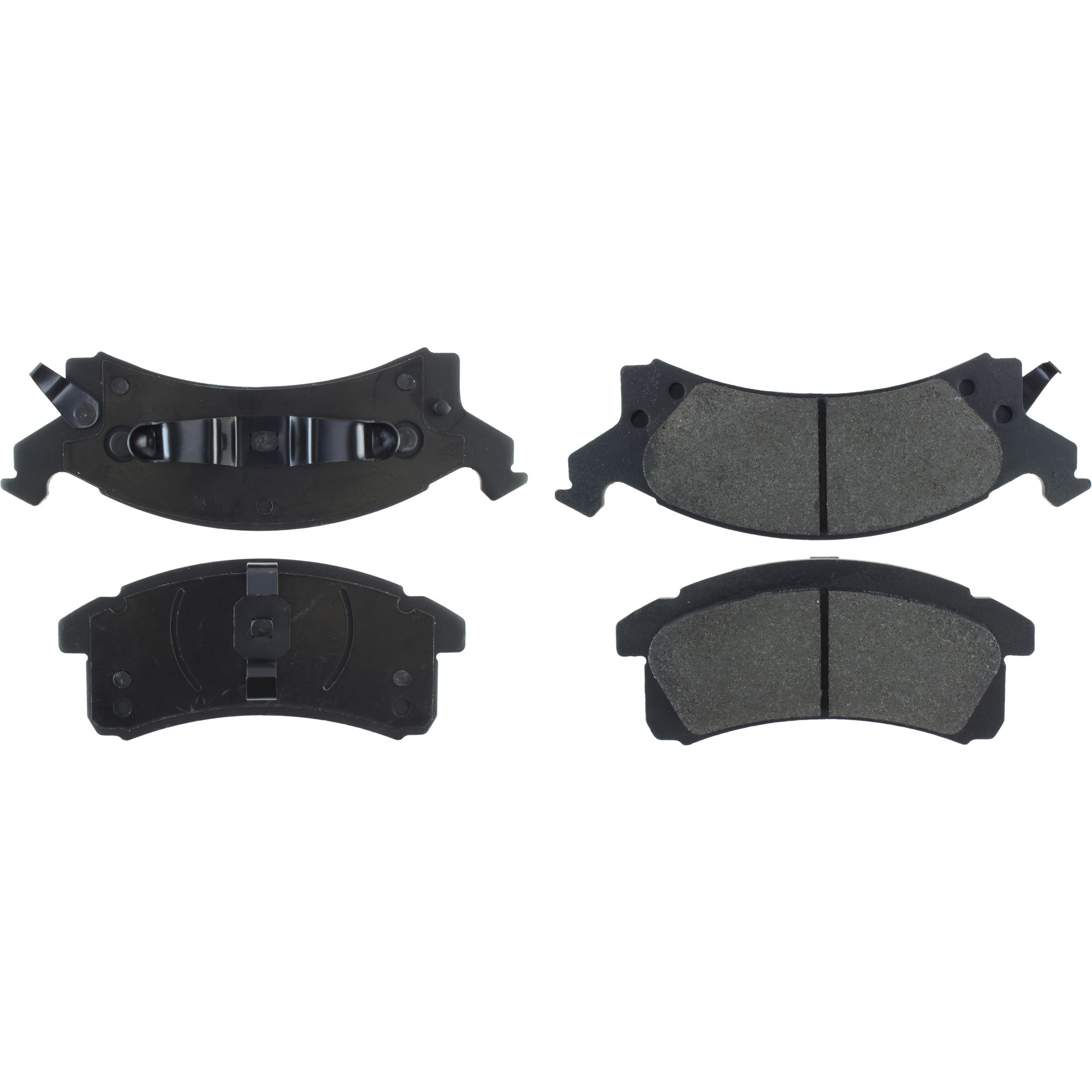 Posi Quiet Semi-Metallic Brake Pads with Hardware