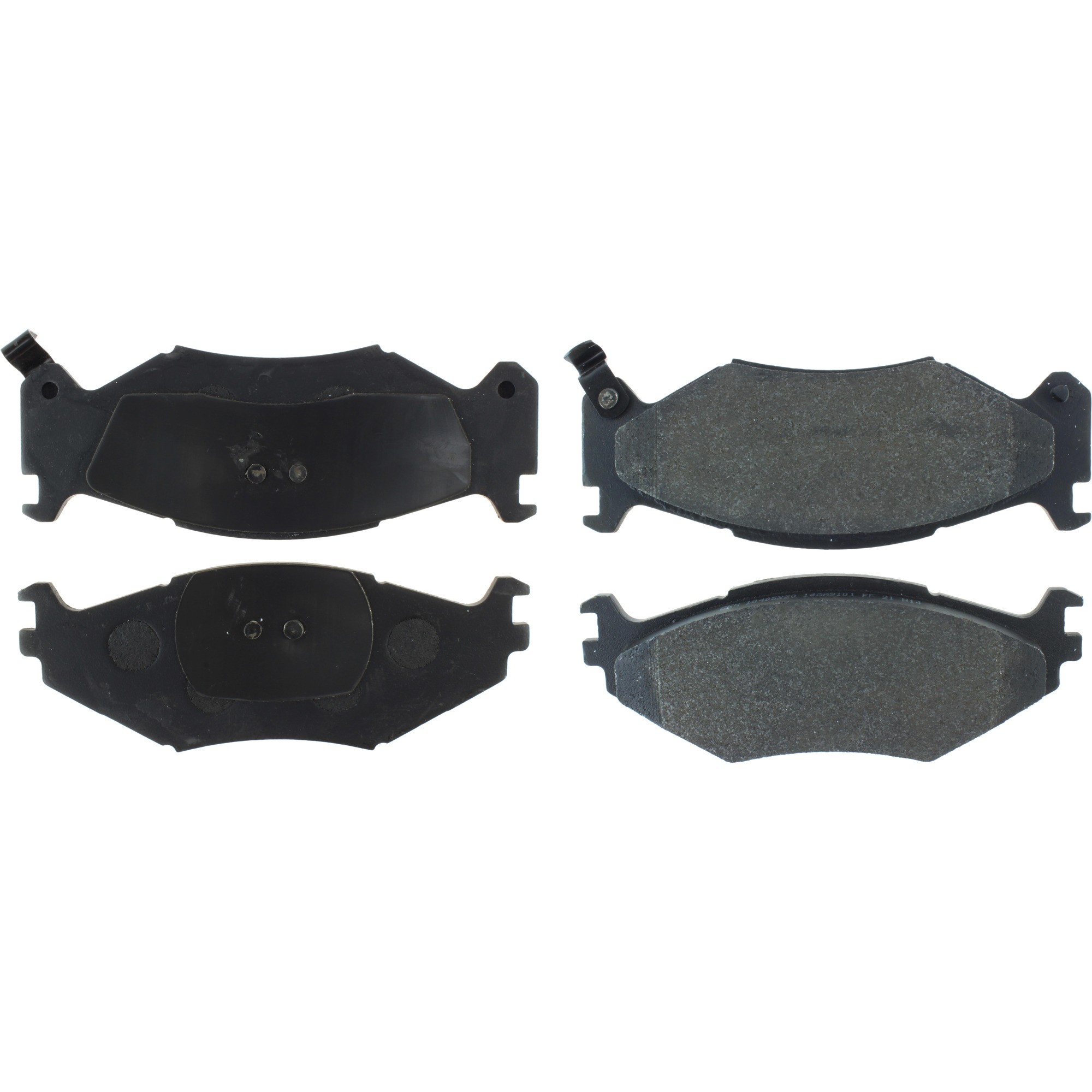 Posi Quiet Semi-Metallic Brake Pads with Hardware