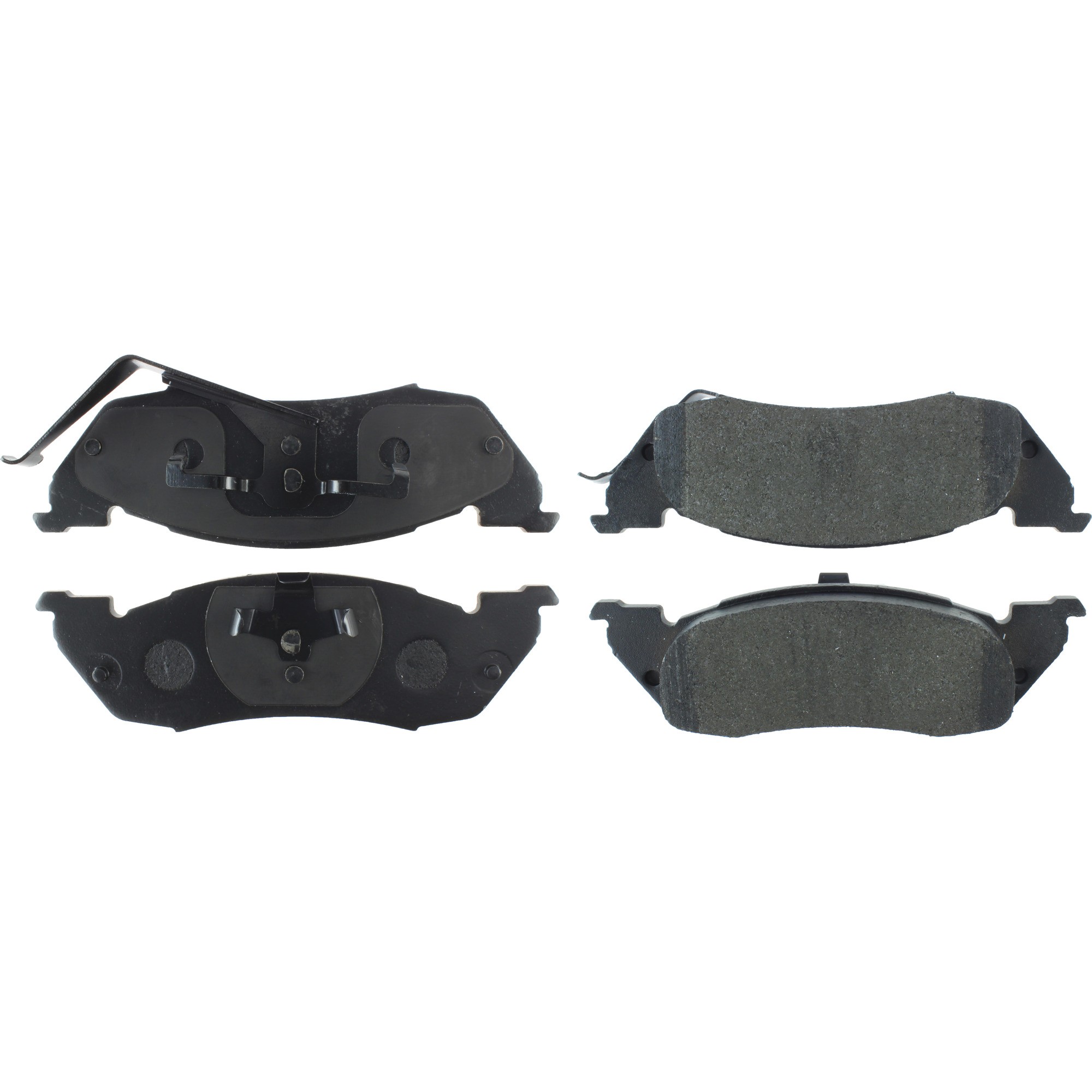 Posi Quiet Semi-Metallic Brake Pads with Hardware