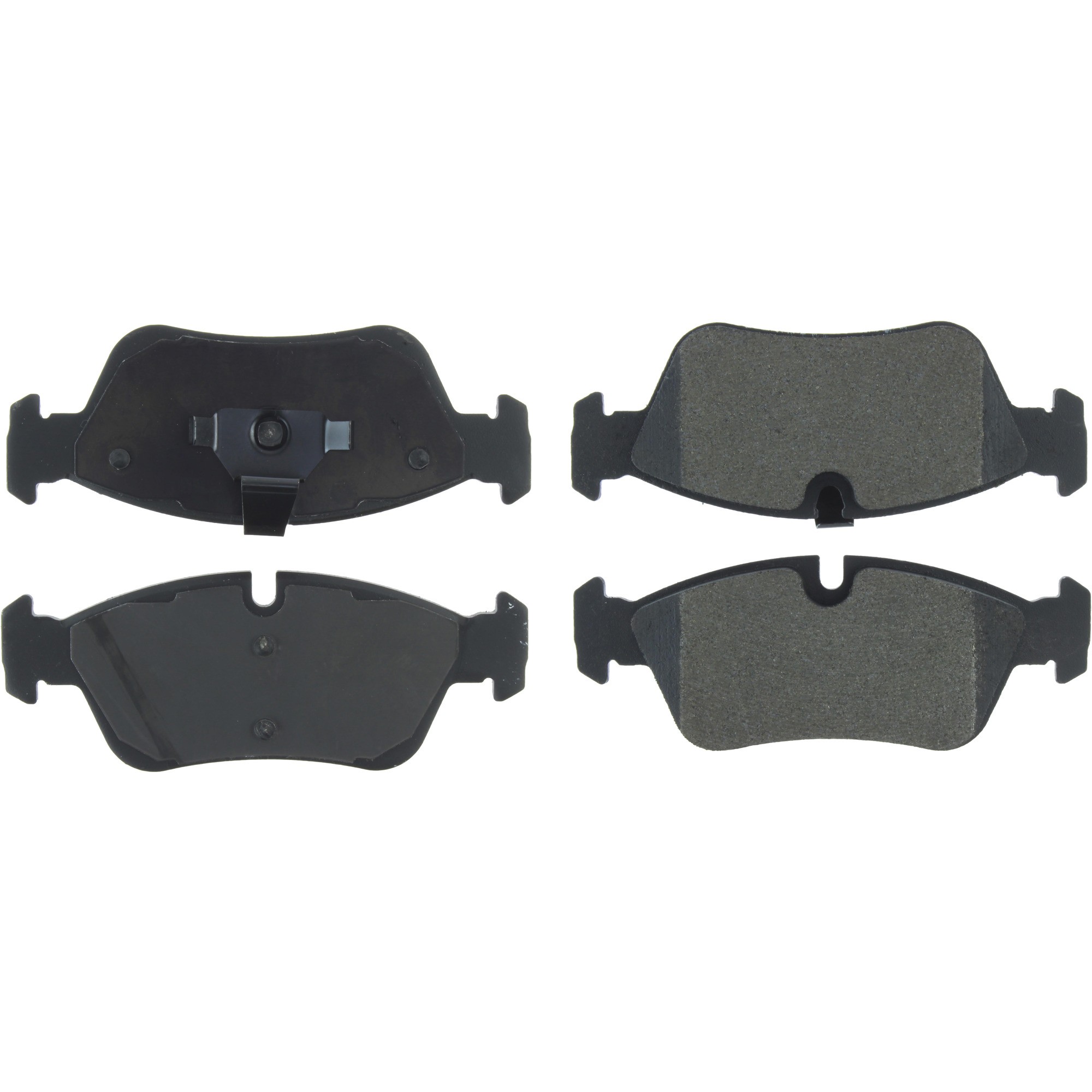 Posi Quiet Semi-Metallic Brake Pads with Hardware