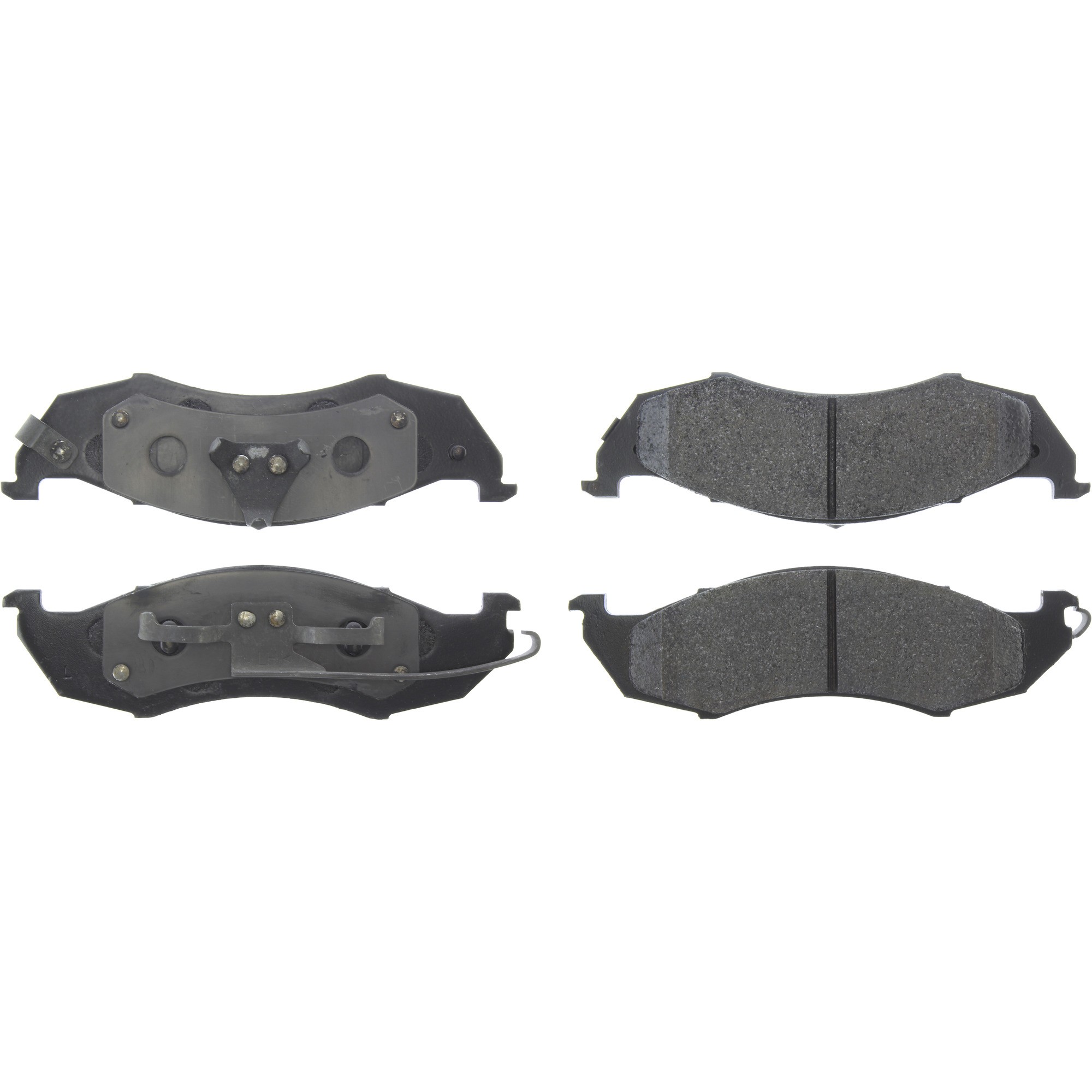 Posi Quiet Semi-Metallic Brake Pads with Hardware