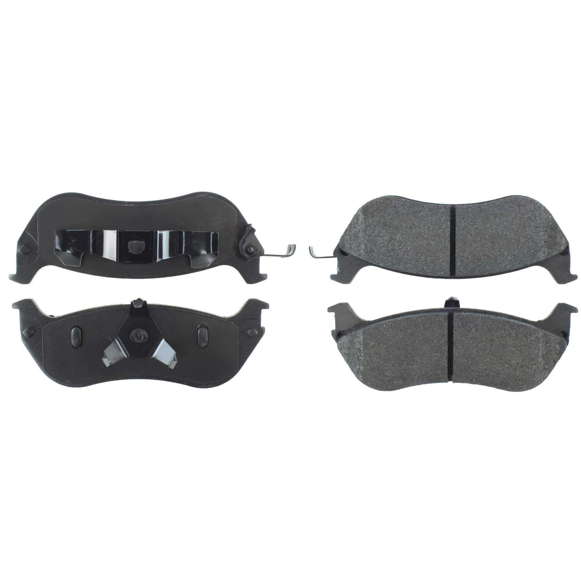 Posi Quiet Semi-Metallic Brake Pads with Hardware