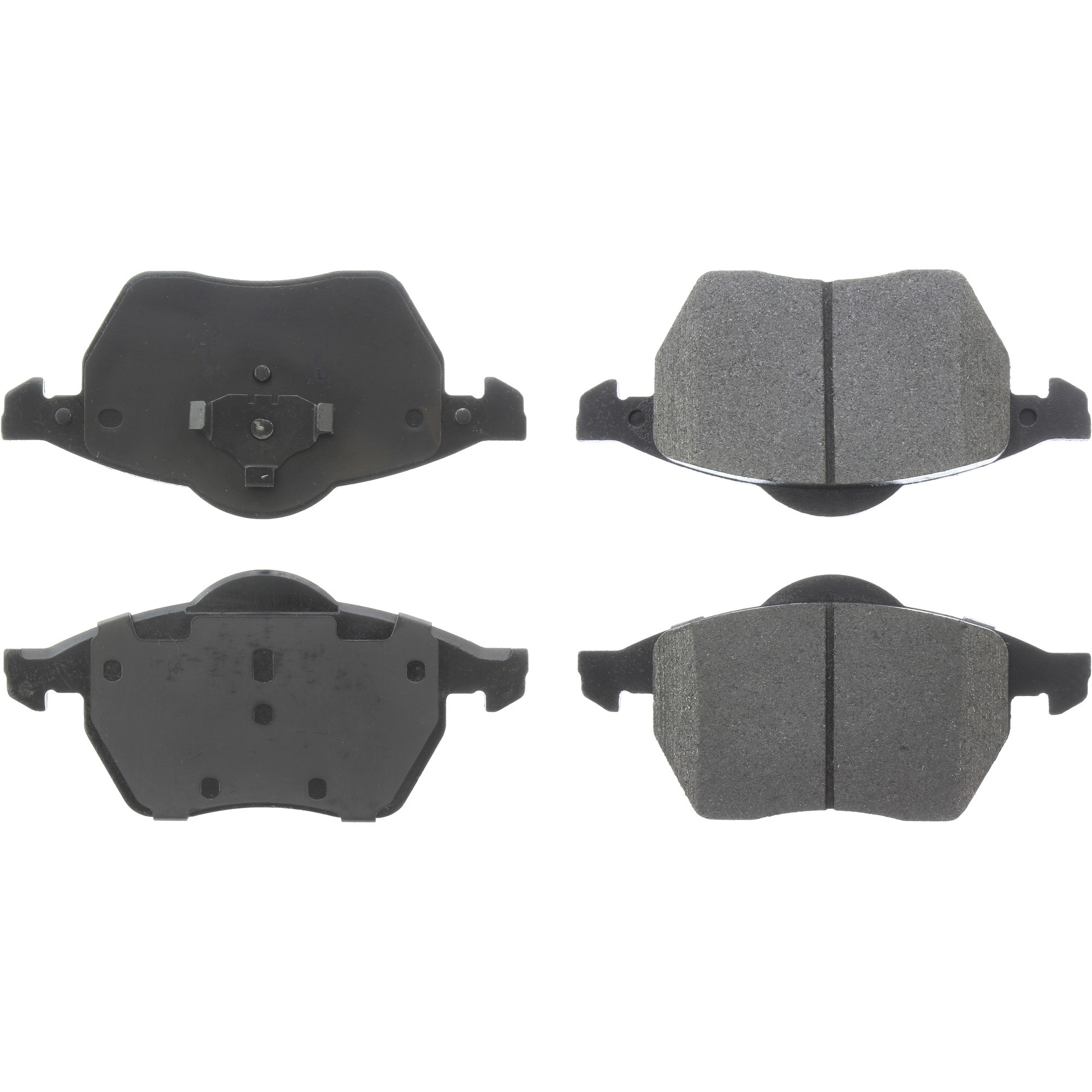 Posi Quiet Semi-Metallic Brake Pads with Hardware