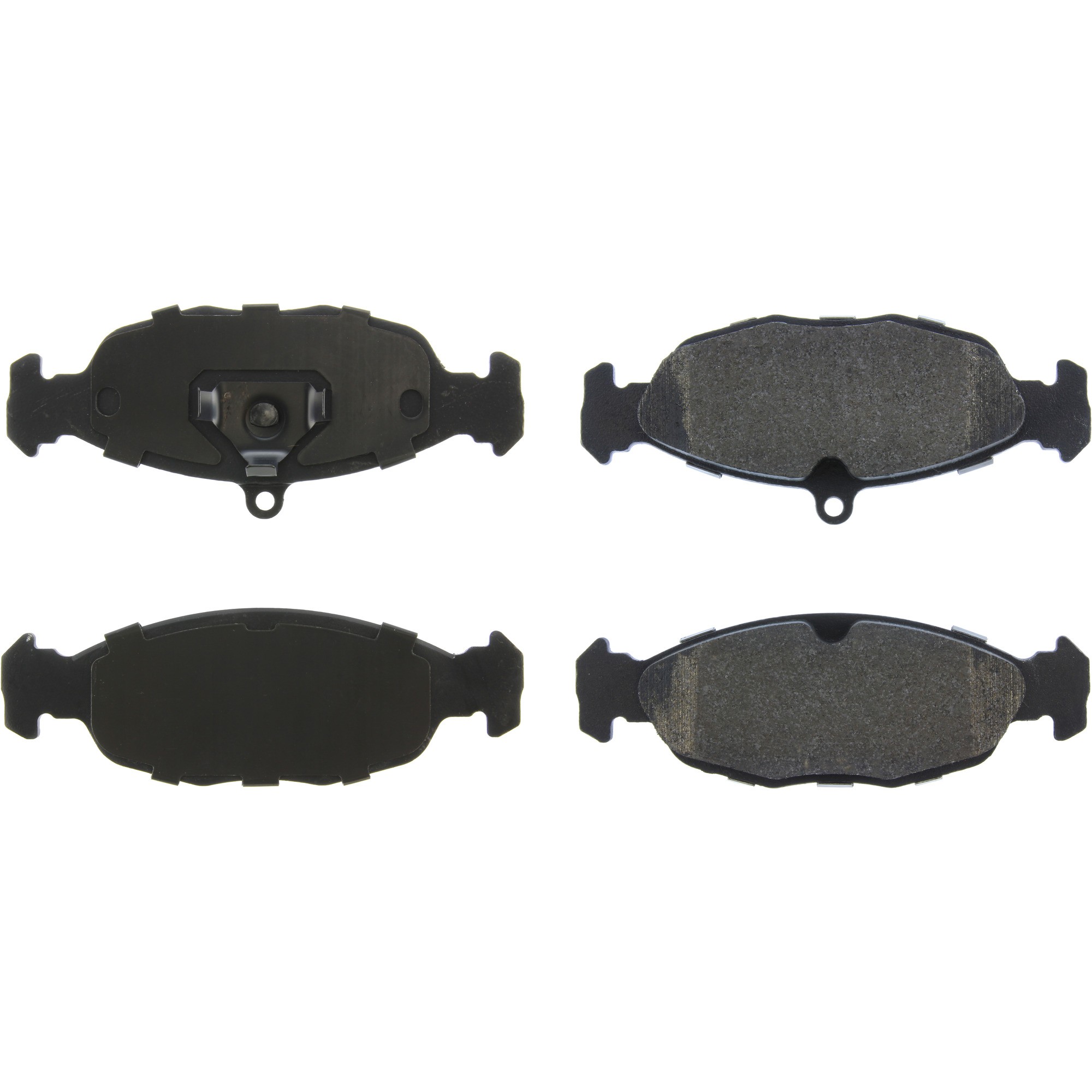 Posi Quiet Semi-Metallic Brake Pads with Hardware