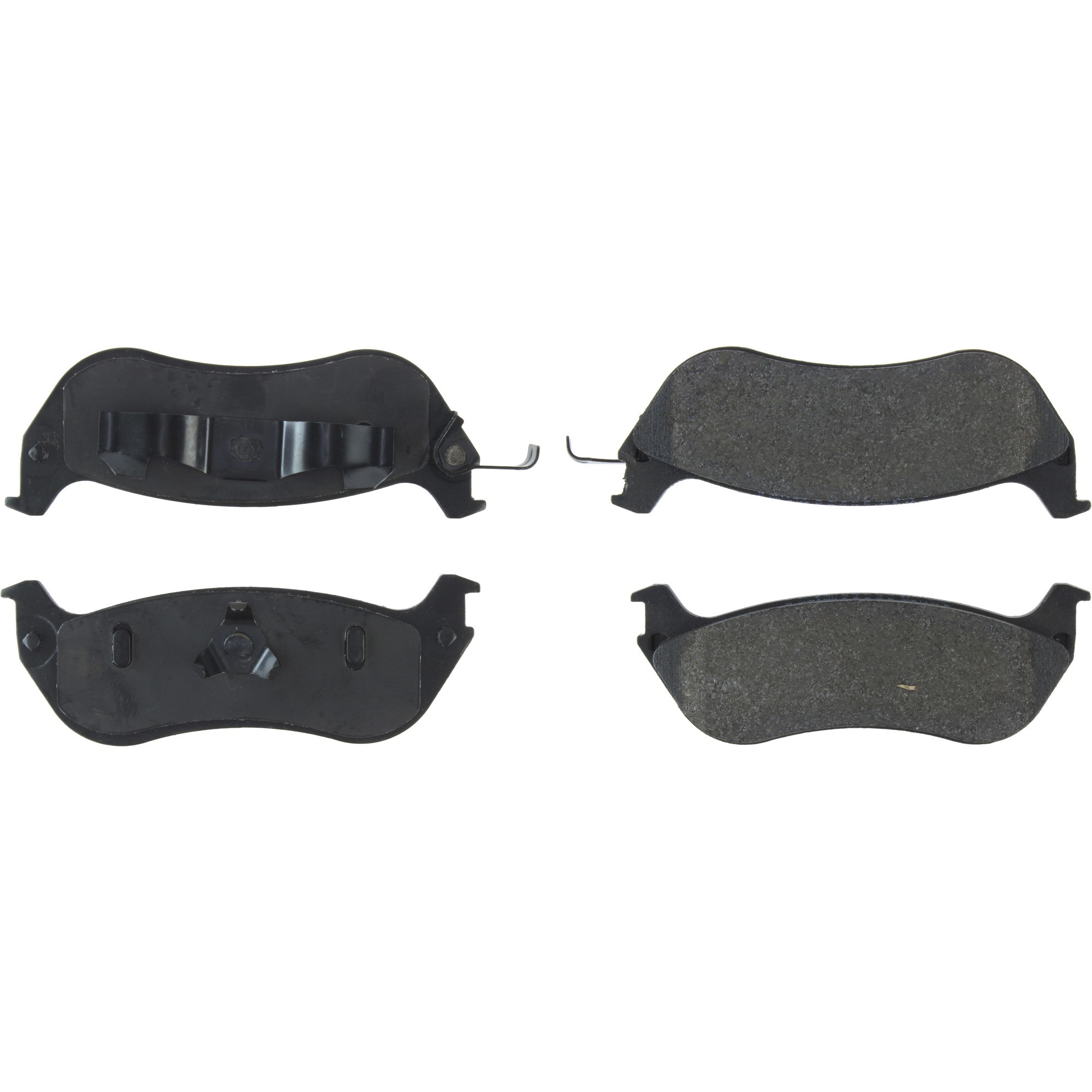 Posi Quiet Semi-Metallic Brake Pads with Hardware