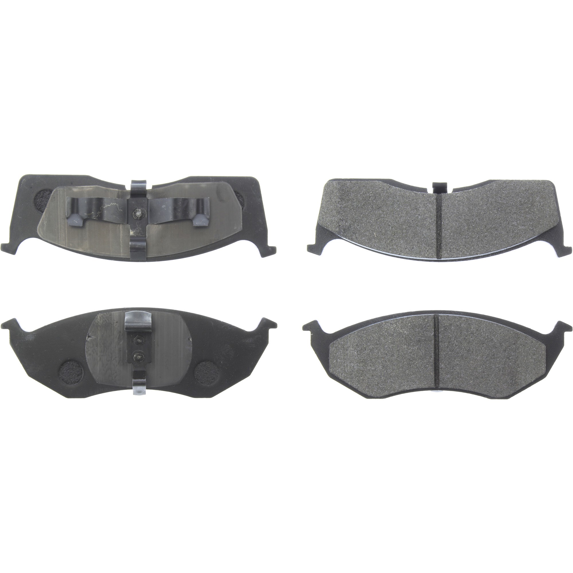 Posi Quiet Semi-Metallic Brake Pads with Hardware