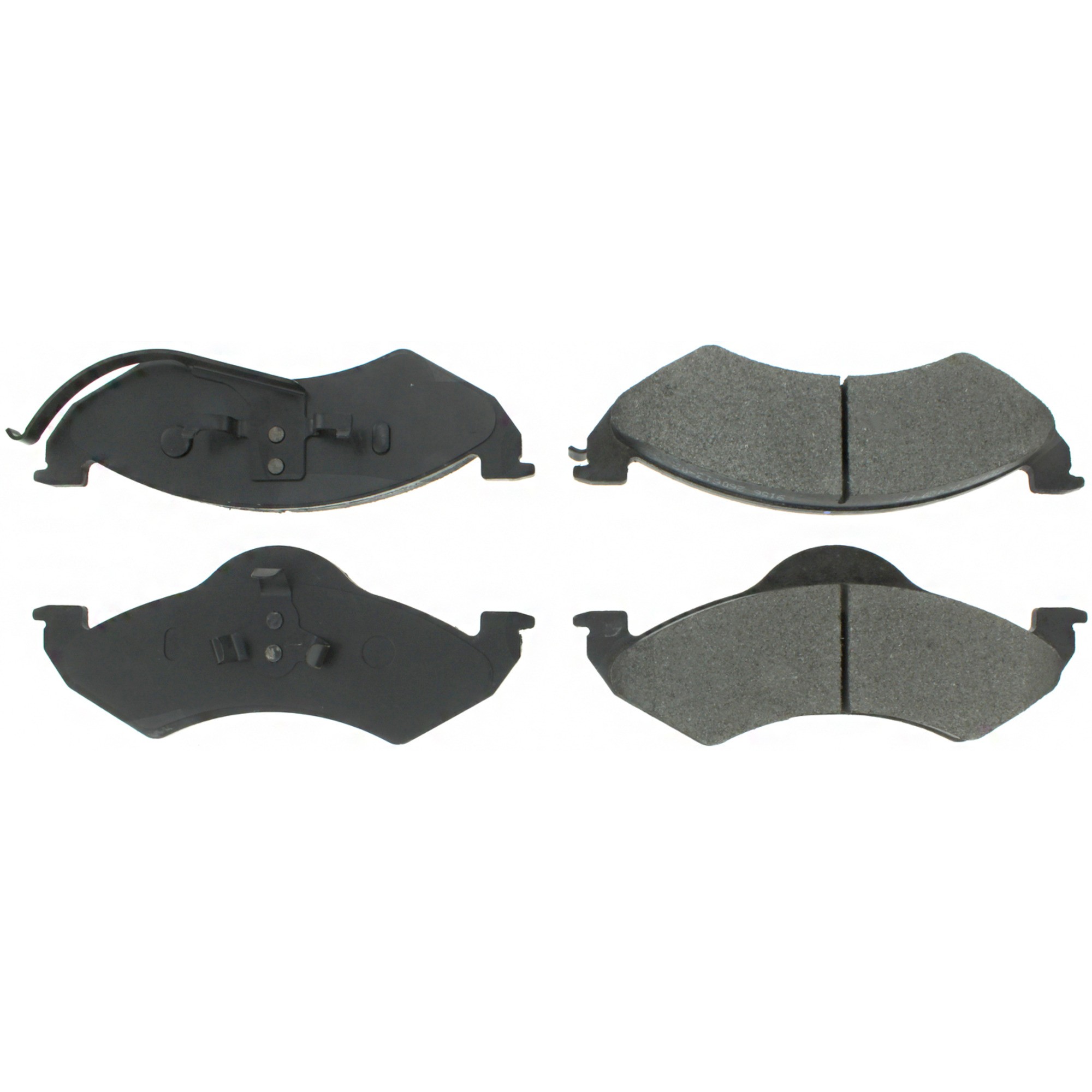 Posi Quiet Semi-Metallic Brake Pads with Hardware