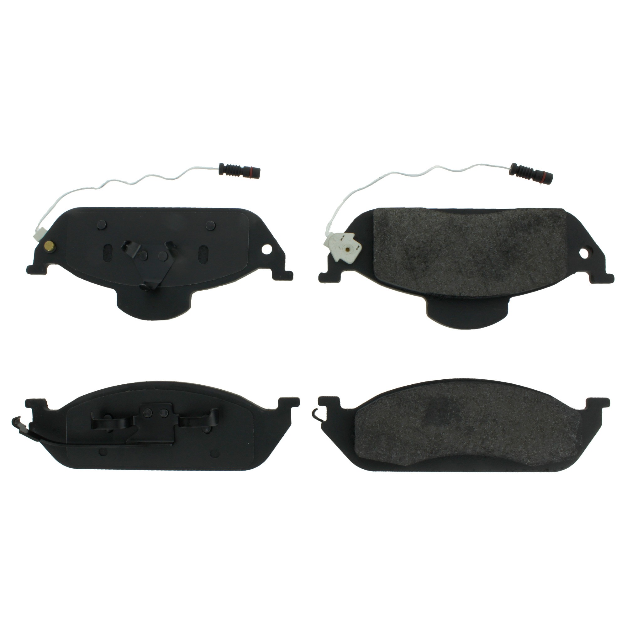 Posi Quiet Semi-Metallic Brake Pads with Hardware