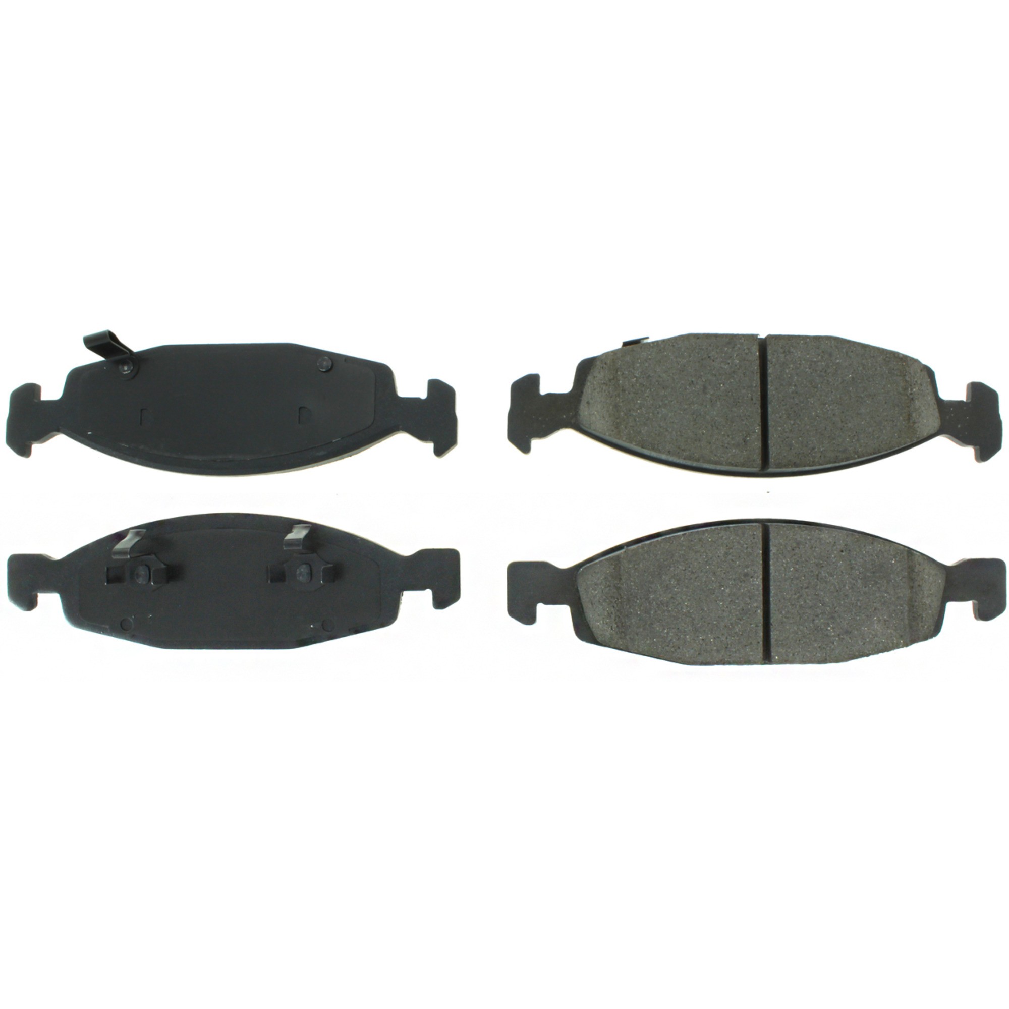 Posi Quiet Semi-Metallic Brake Pads with Hardware