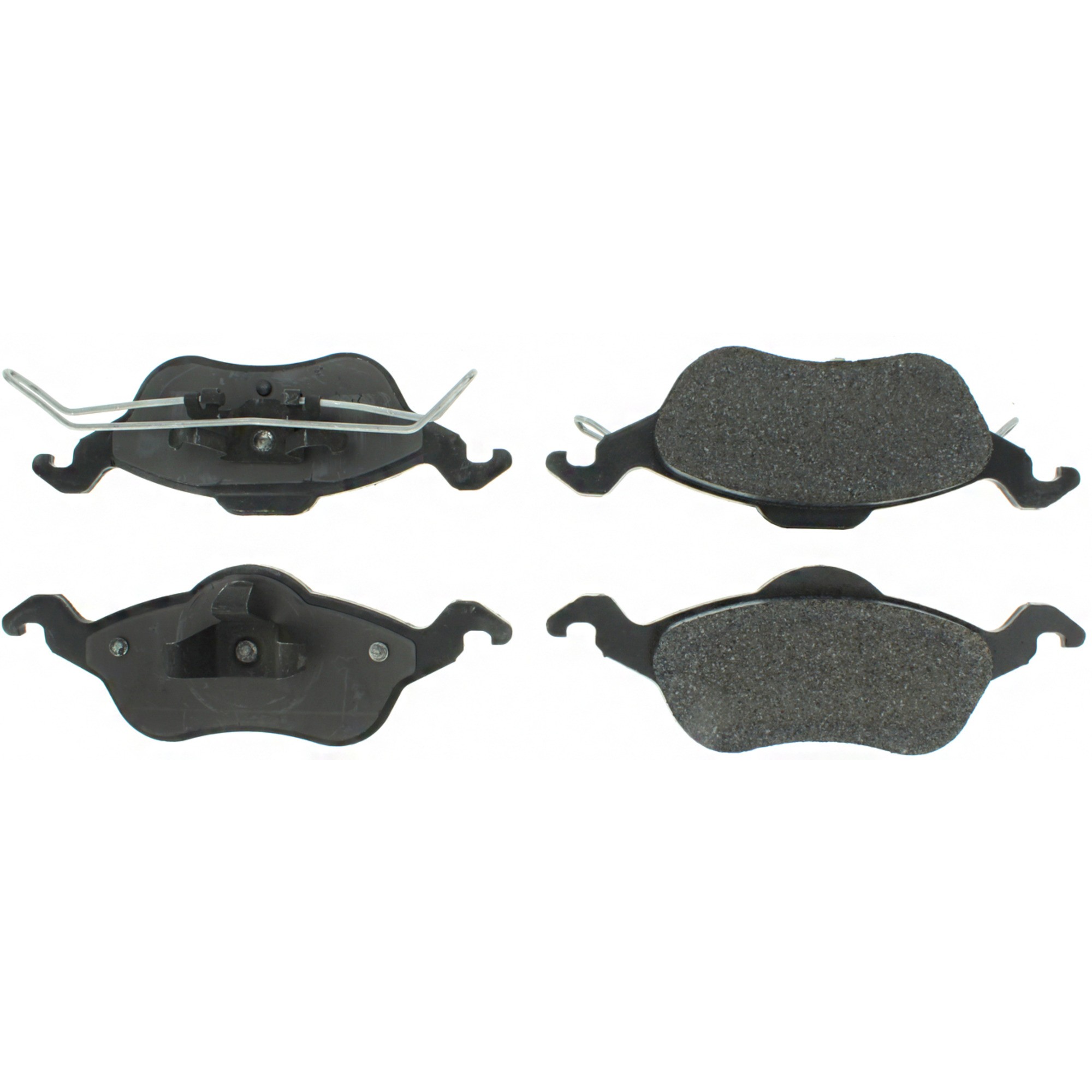 Posi Quiet Semi-Metallic Brake Pads with Hardware