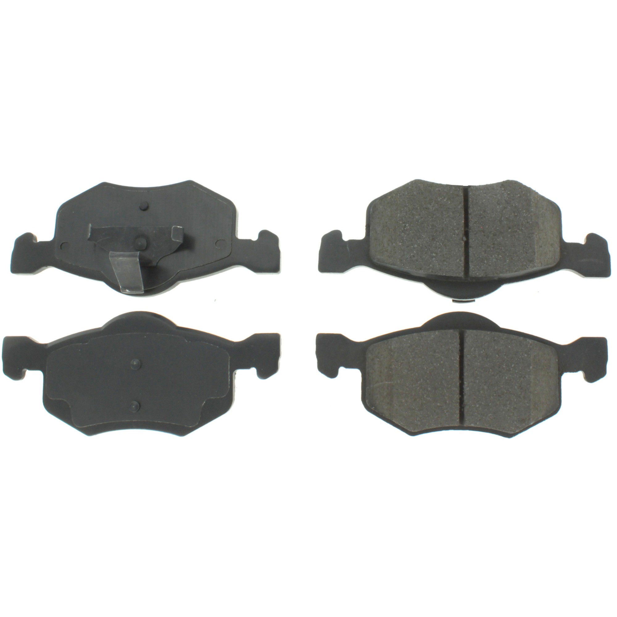 Posi Quiet Semi-Metallic Brake Pads with Hardware