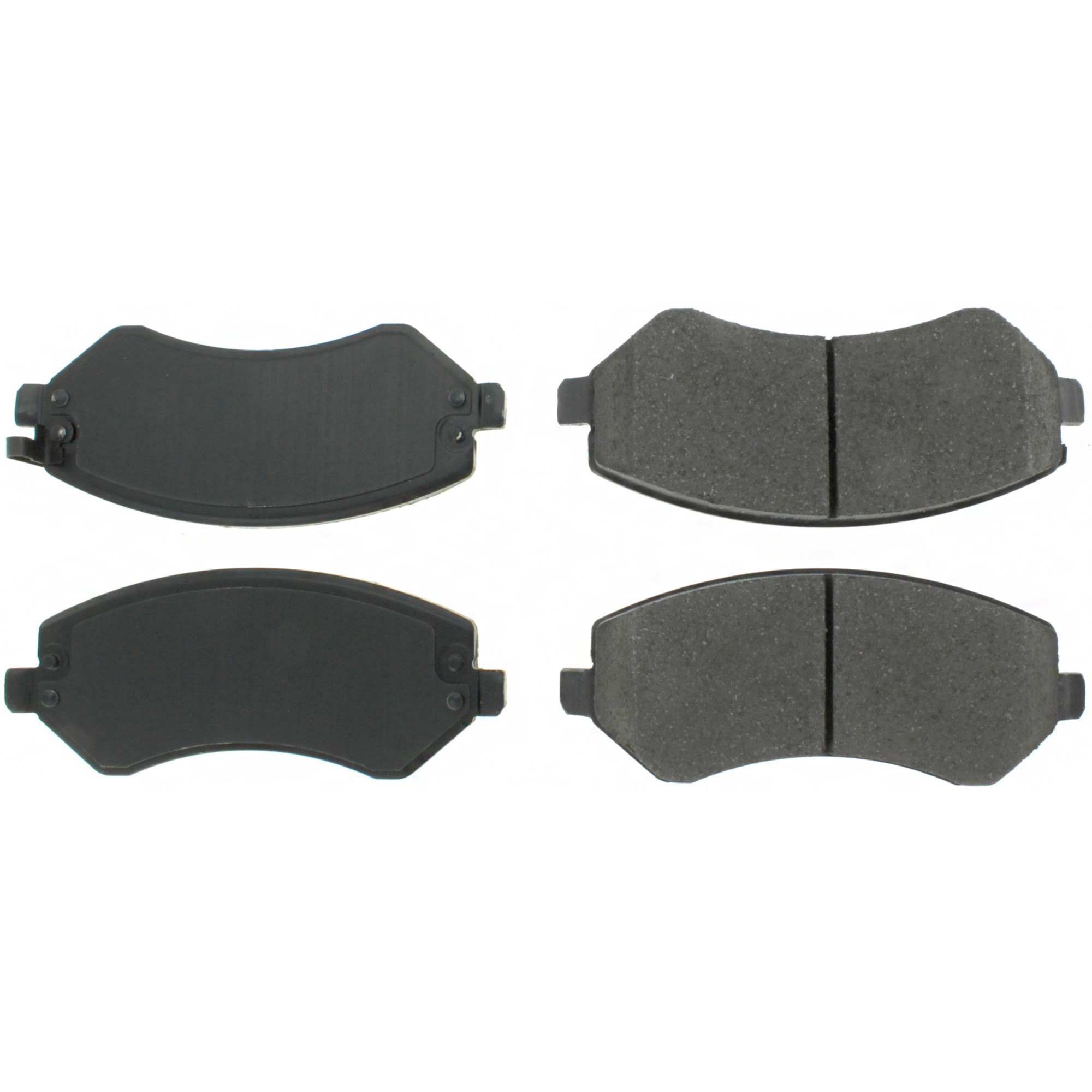 Posi Quiet Semi-Metallic Brake Pads with Hardware