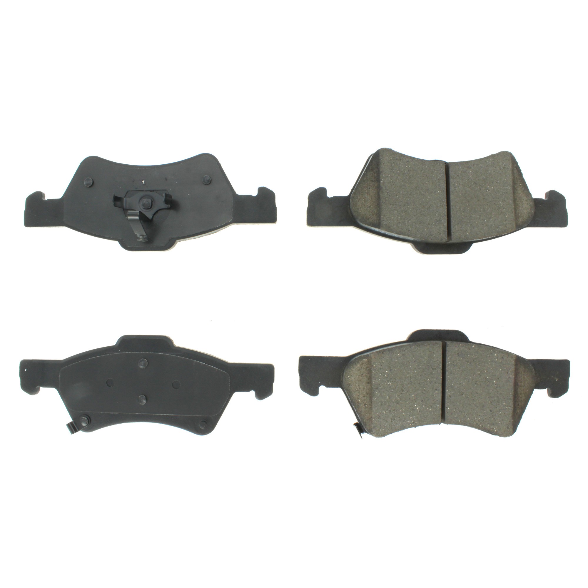 Posi Quiet Semi-Metallic Brake Pads with Hardware