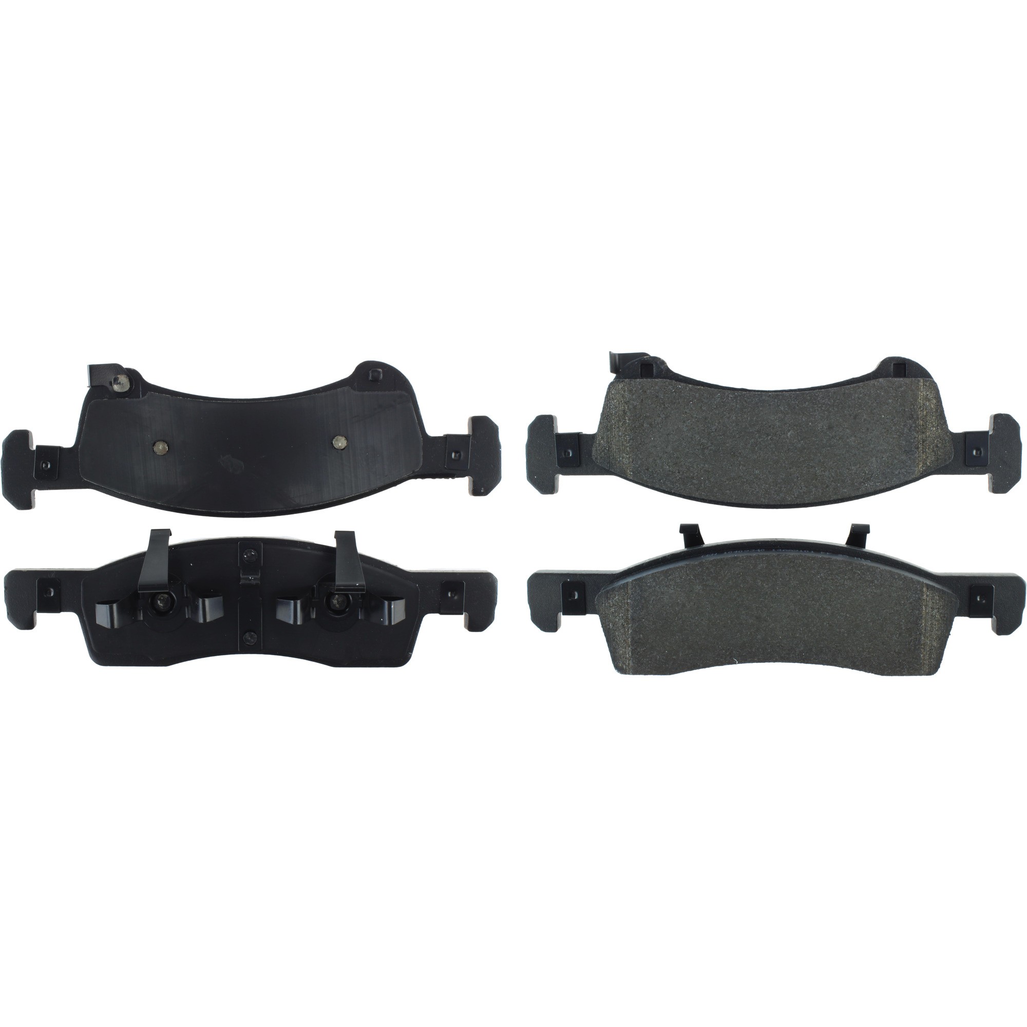 Posi Quiet Semi-Metallic Brake Pads with Hardware