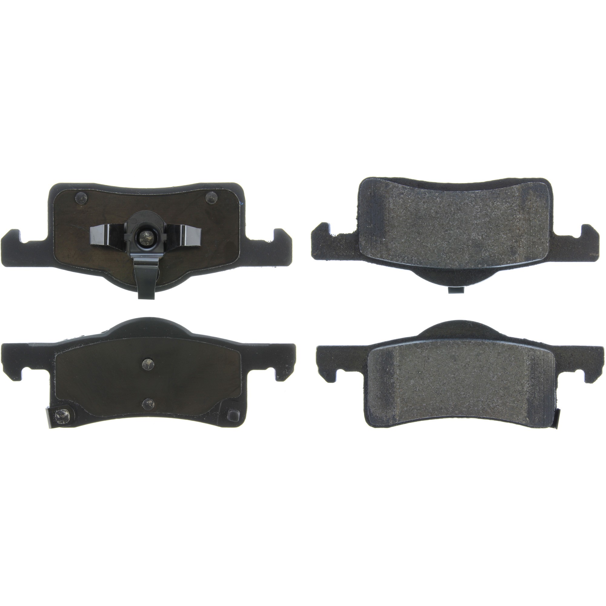 Posi Quiet Semi-Metallic Brake Pads with Hardware