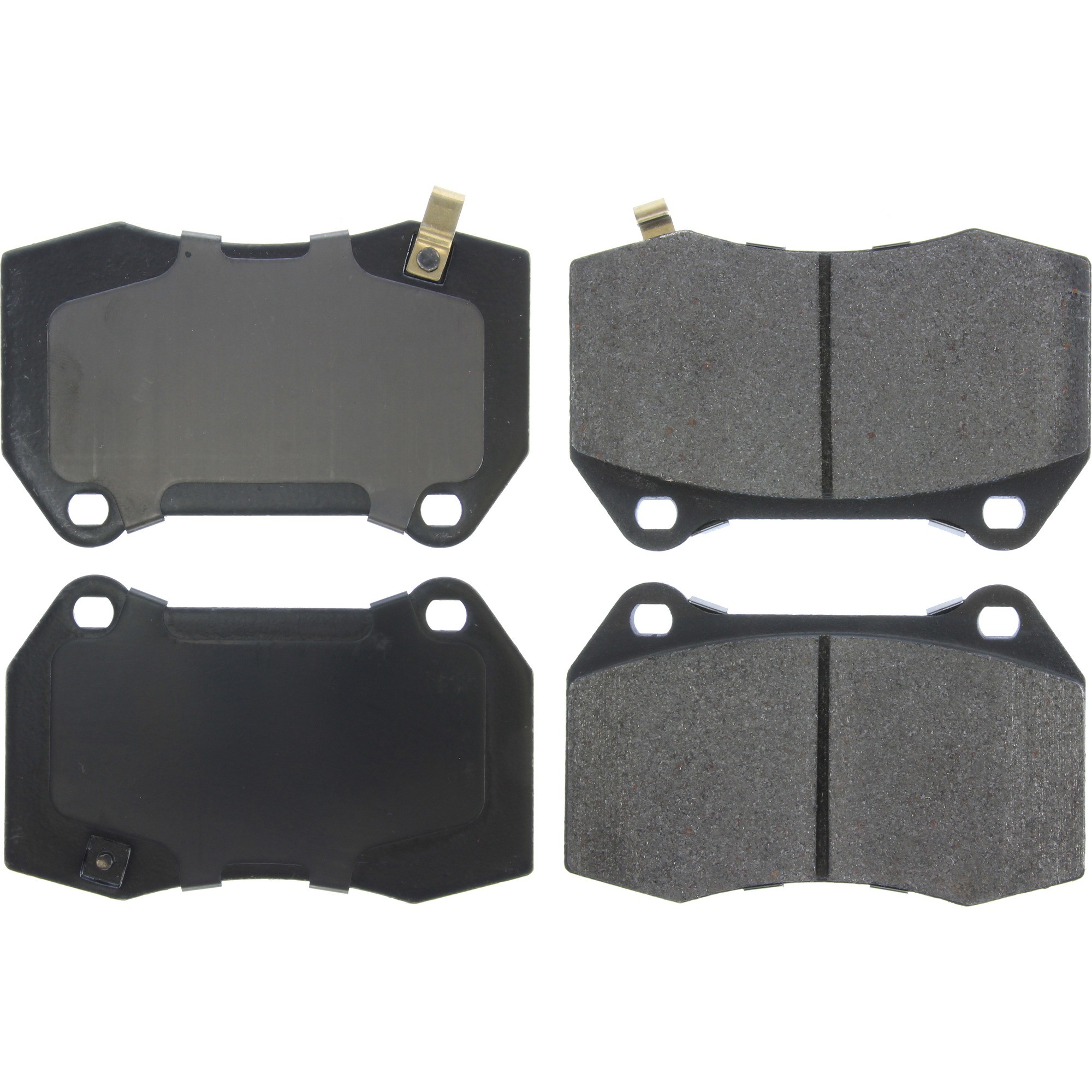 Posi Quiet Semi-Metallic Brake Pads with Hardware