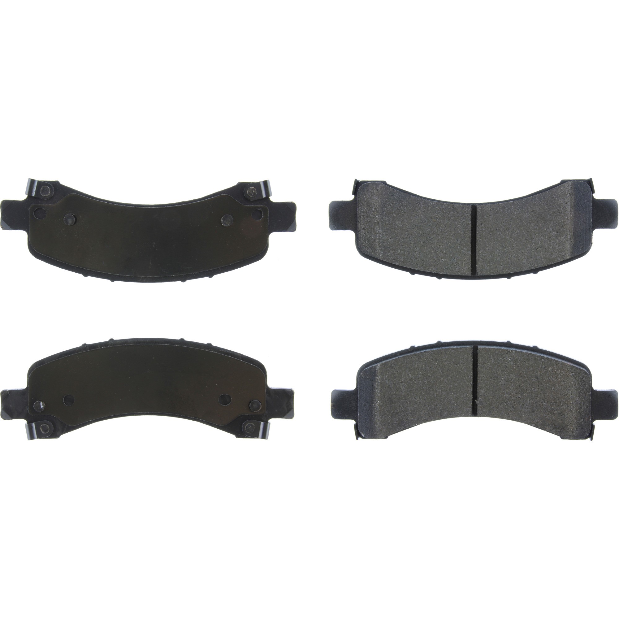 Posi Quiet Semi-Metallic Brake Pads with Hardware