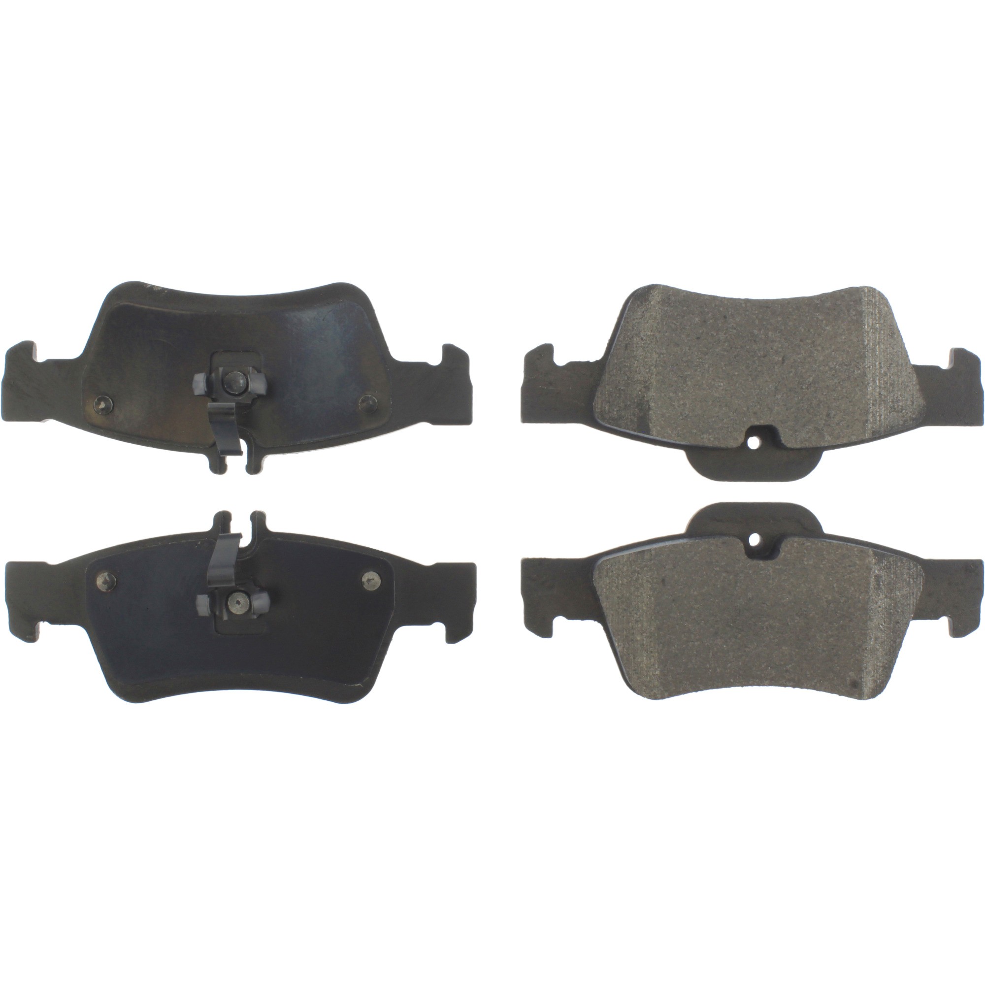 Posi Quiet Semi-Metallic Brake Pads with Hardware