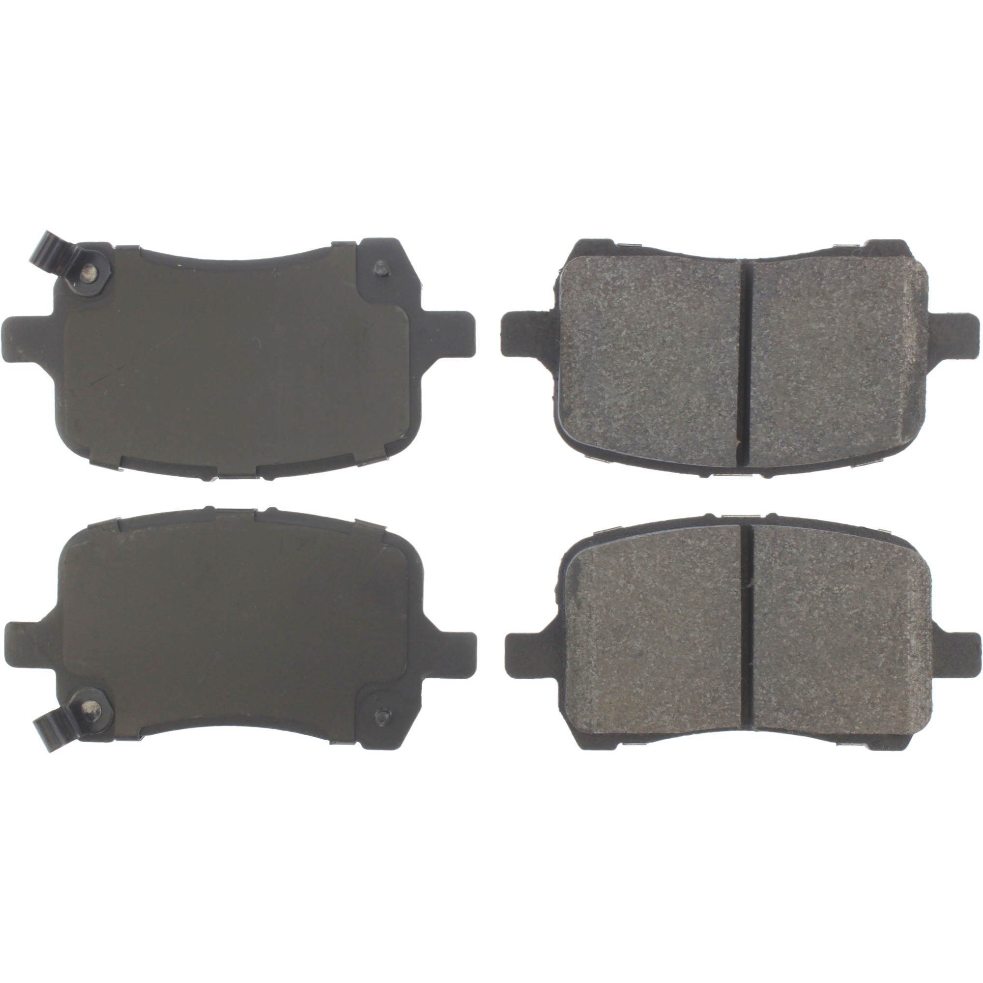 Posi Quiet Semi-Metallic Brake Pads with Hardware