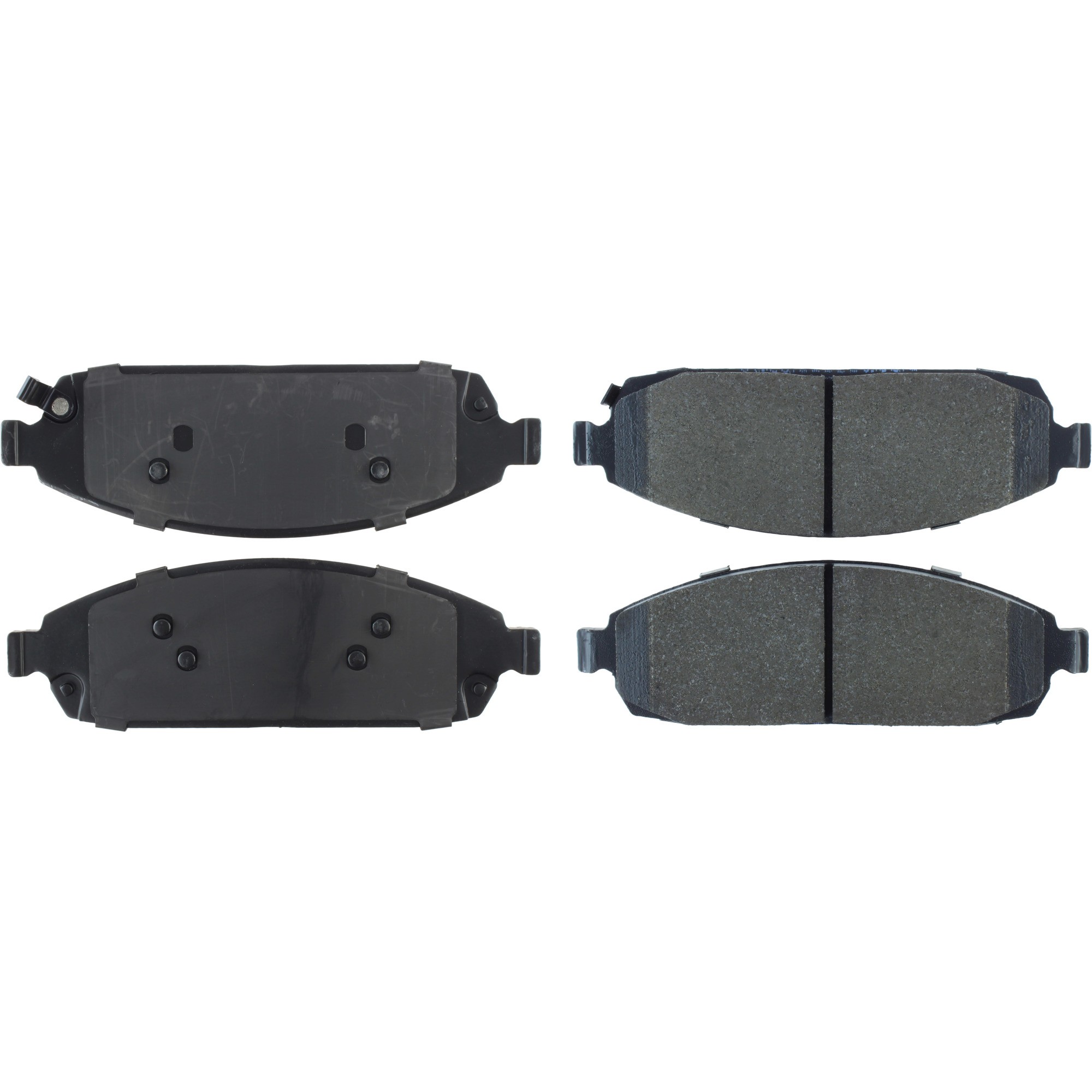 Posi Quiet Semi-Metallic Brake Pads with Hardware